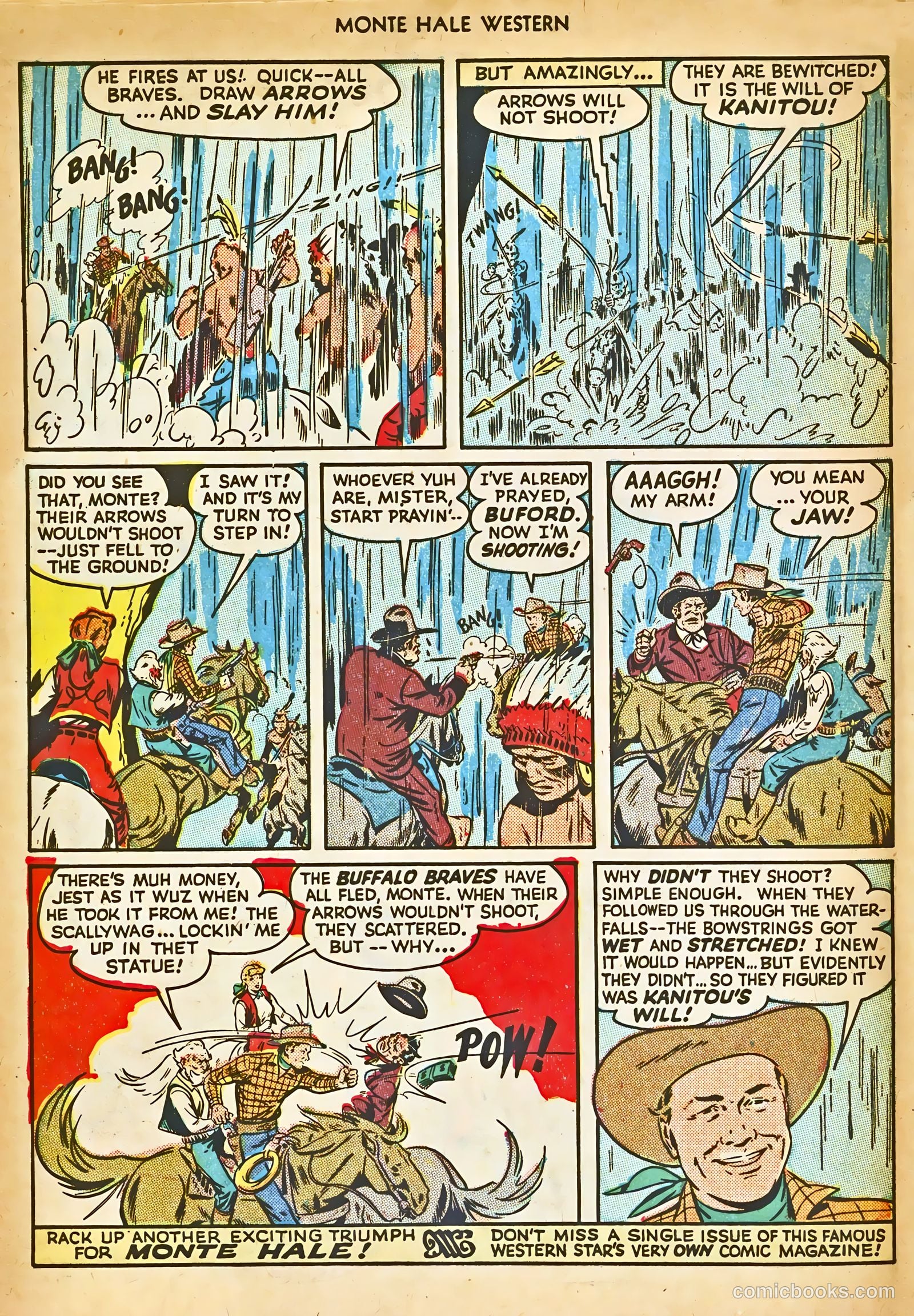 Monte Hale Western #30 (1948) — page 48 of 52