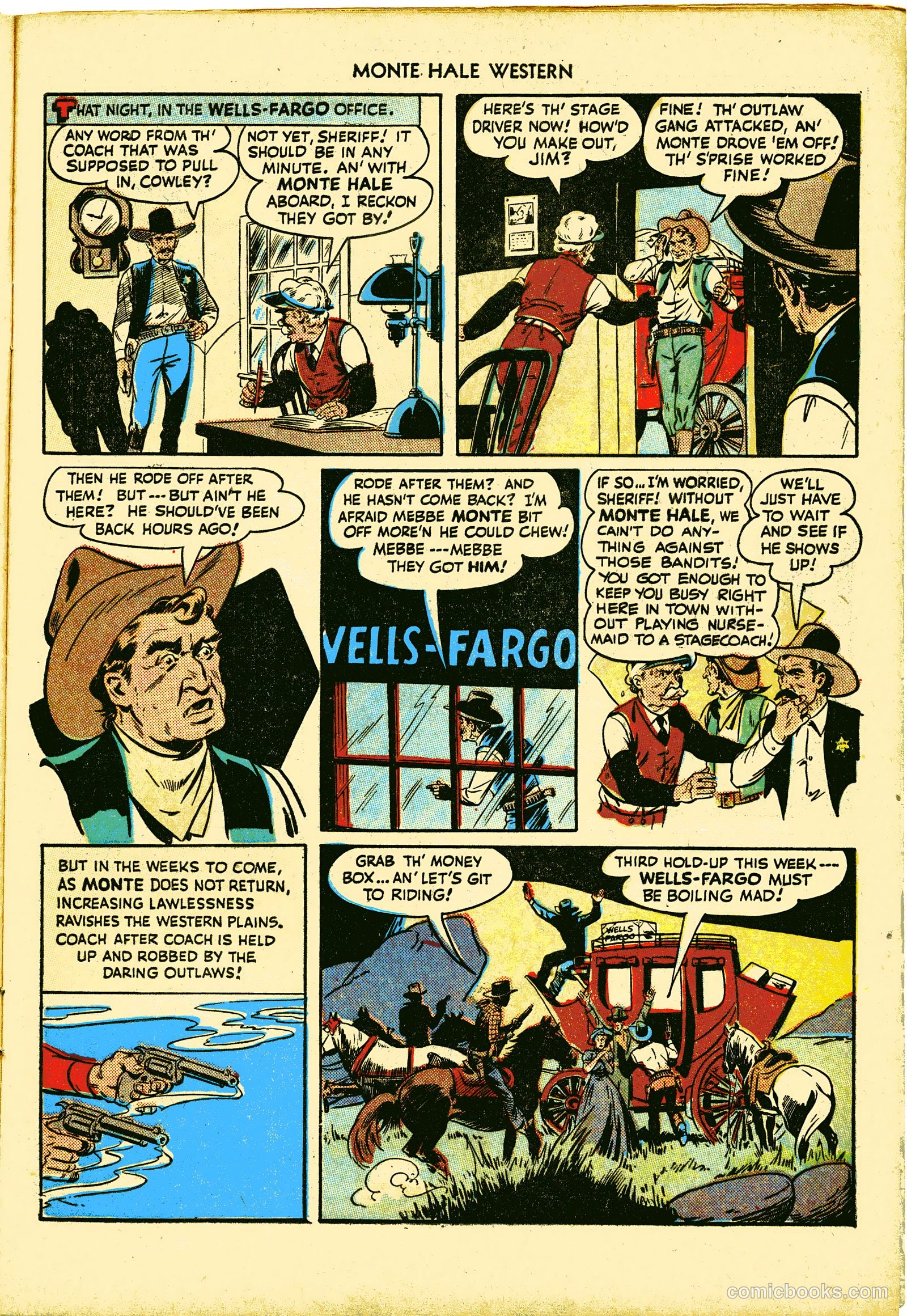 Monte Hale Western #31 (1948) — page 7 of 52