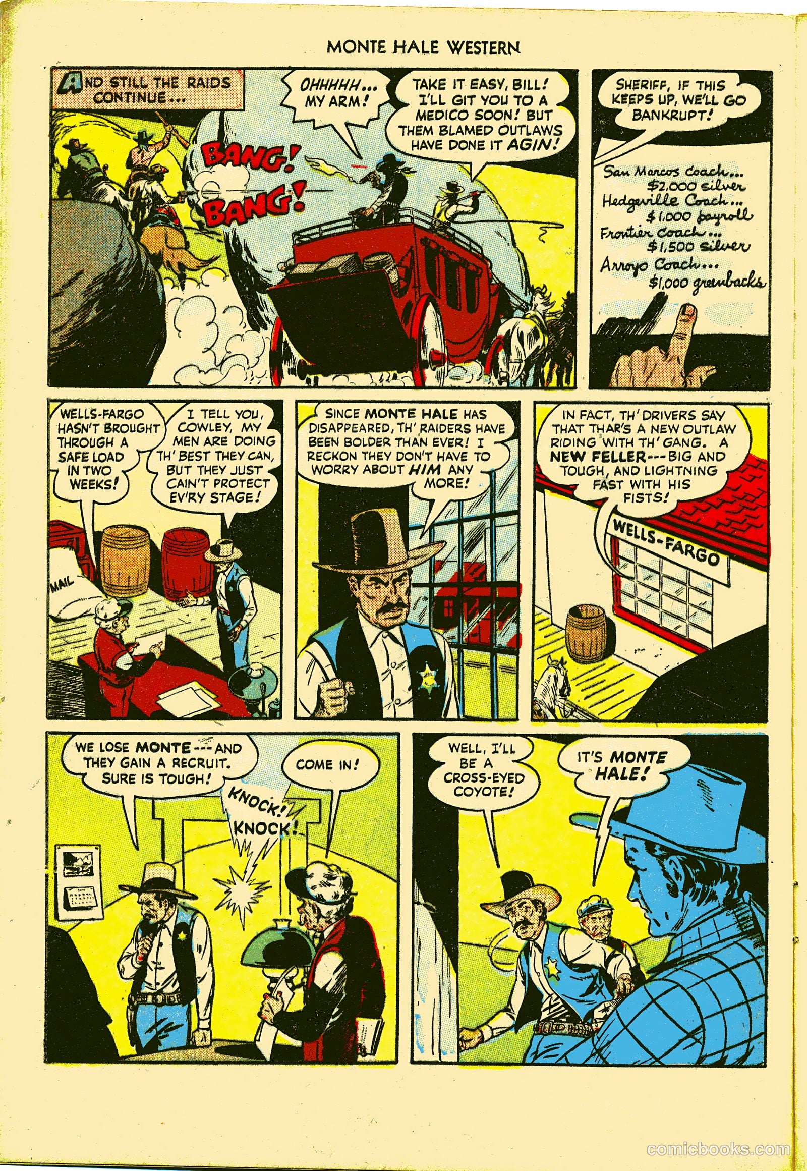 Monte Hale Western #31 (1948) — page 8 of 52
