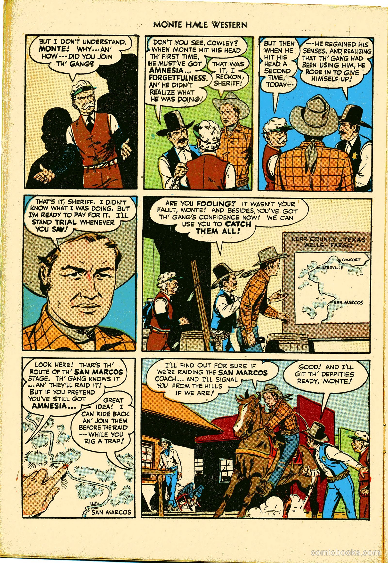 Monte Hale Western #31 (1948) — page 10 of 52