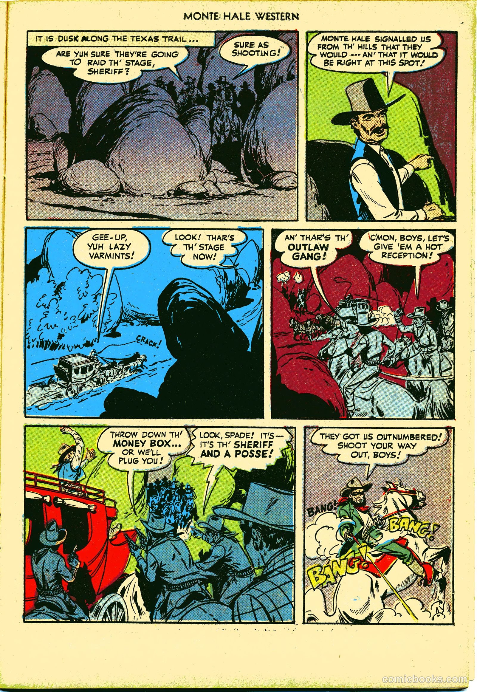 Monte Hale Western #31 (1948) — page 11 of 52