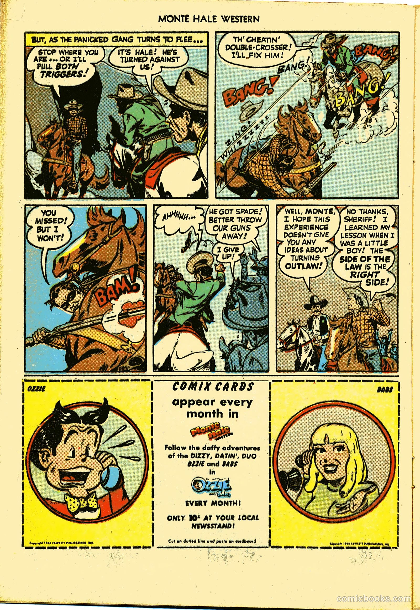 Monte Hale Western #31 (1948) — page 12 of 52