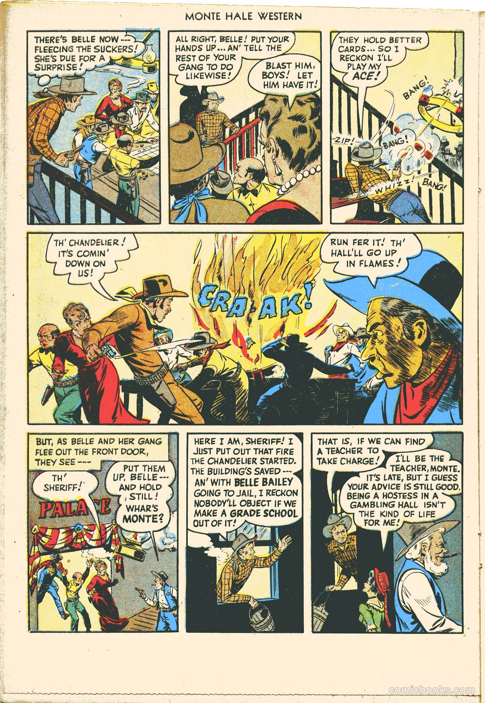 Monte Hale Western #31 (1948) — page 22 of 52