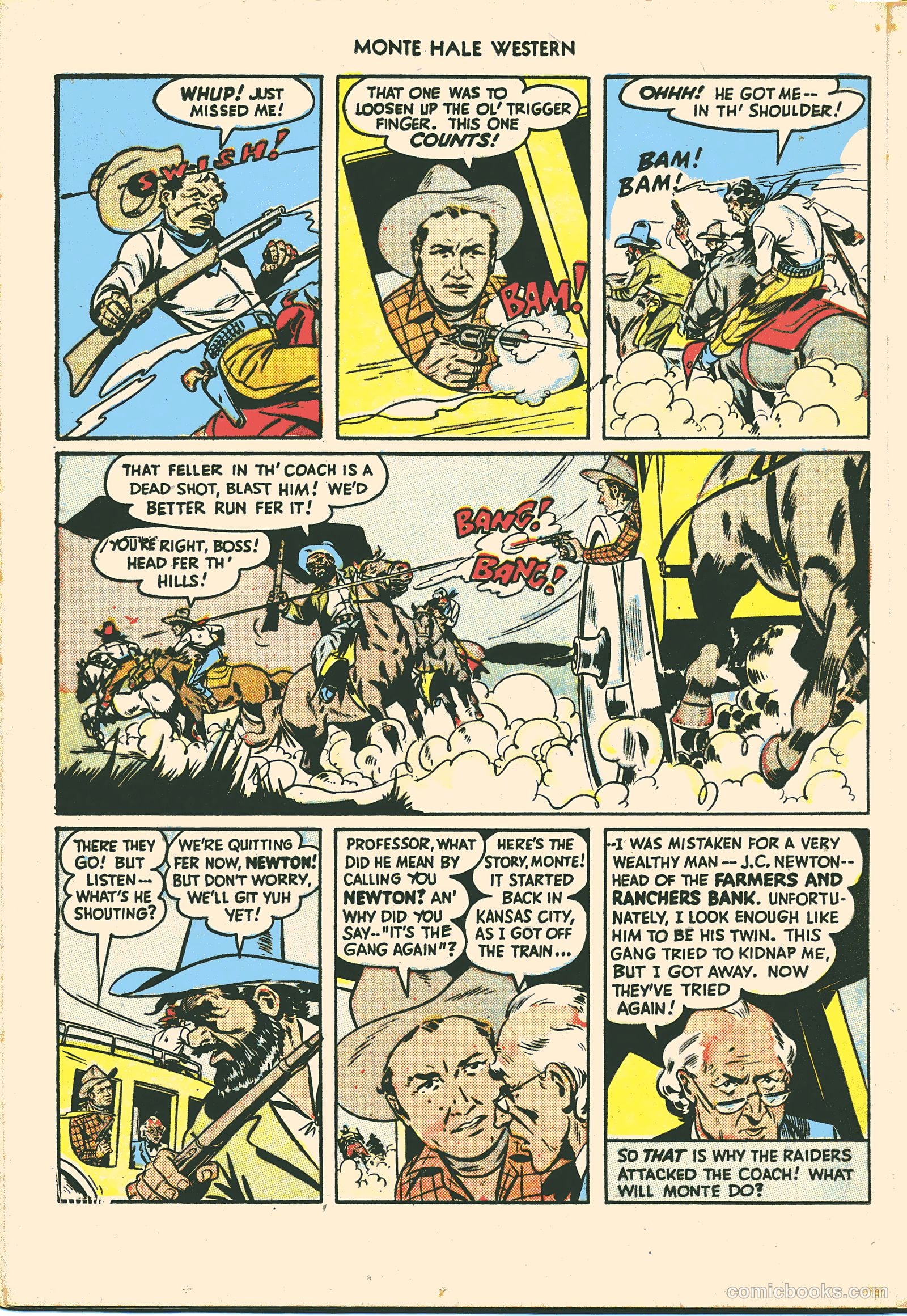Monte Hale Western #31 (1948) — page 28 of 52