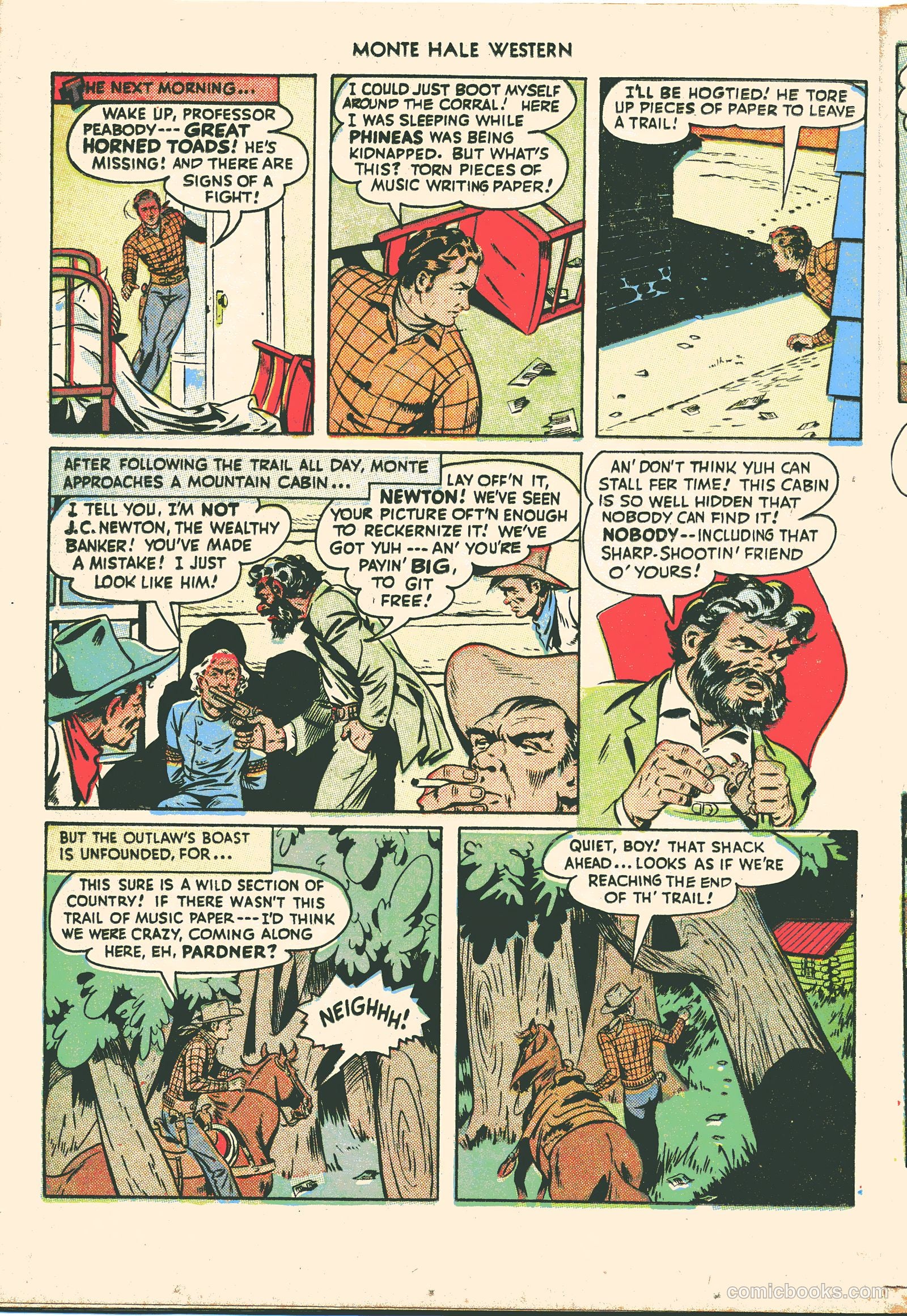Monte Hale Western #31 (1948) — page 30 of 52