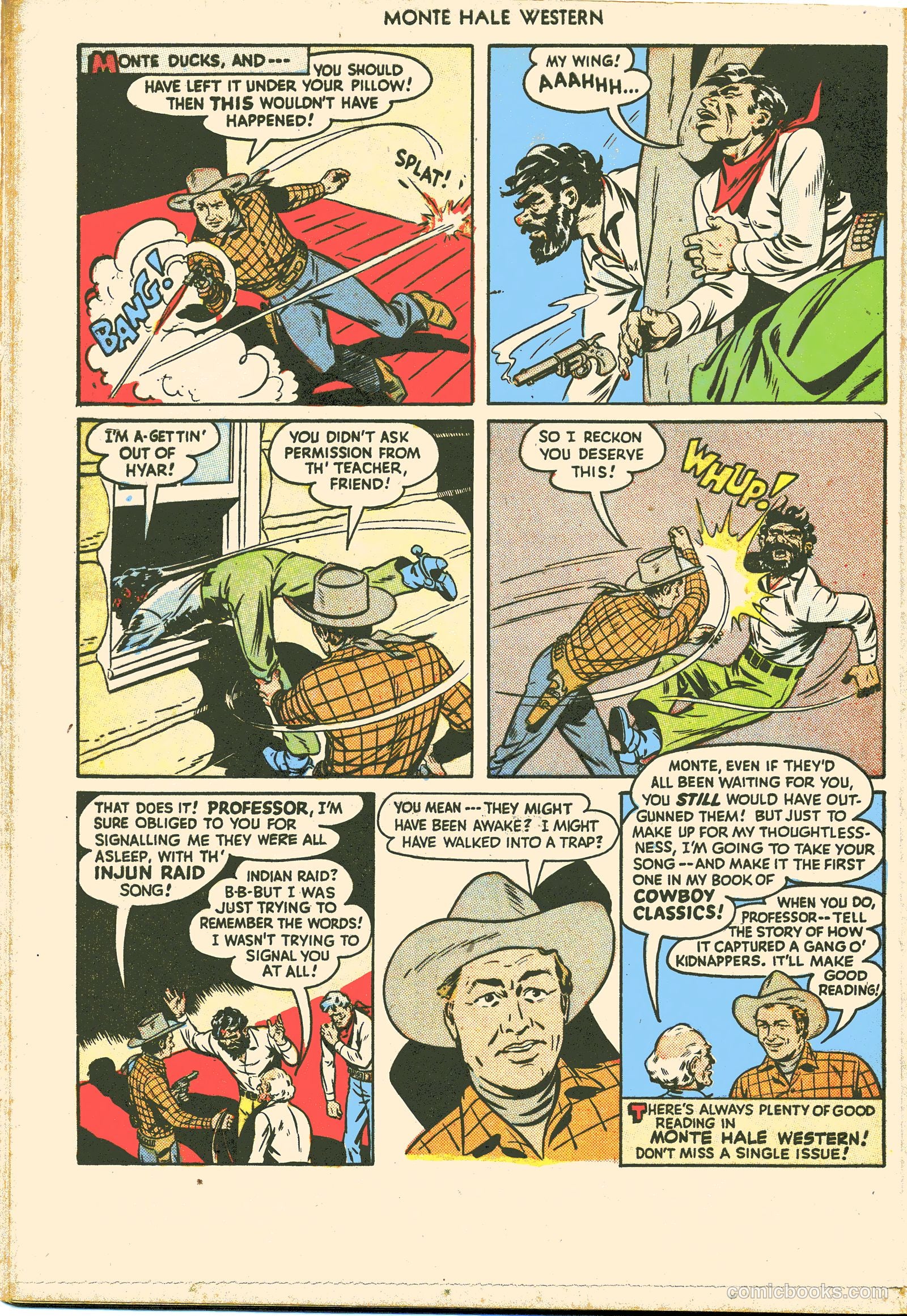 Monte Hale Western #31 (1948) — page 32 of 52