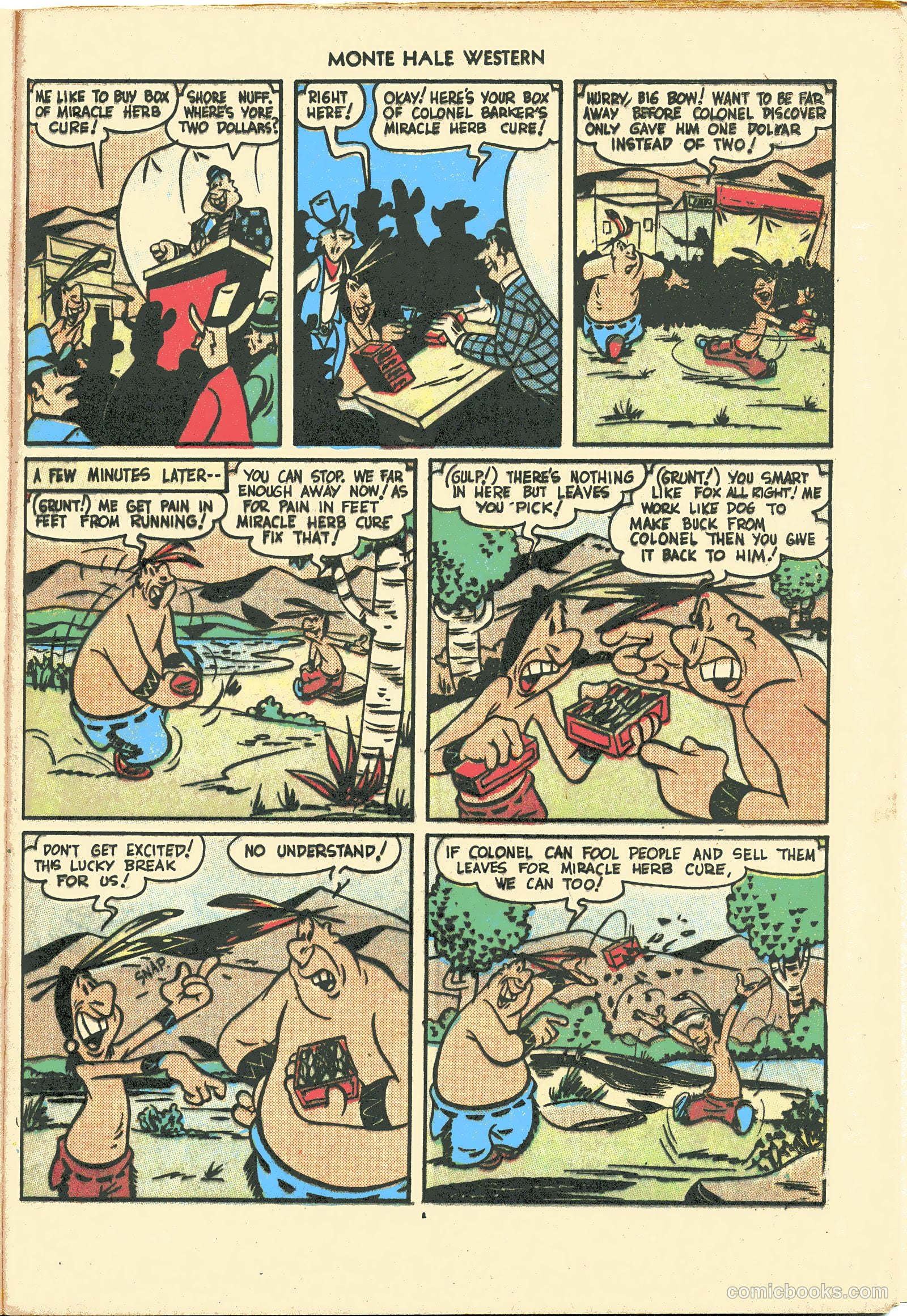 Monte Hale Western #31 (1948) — page 37 of 52