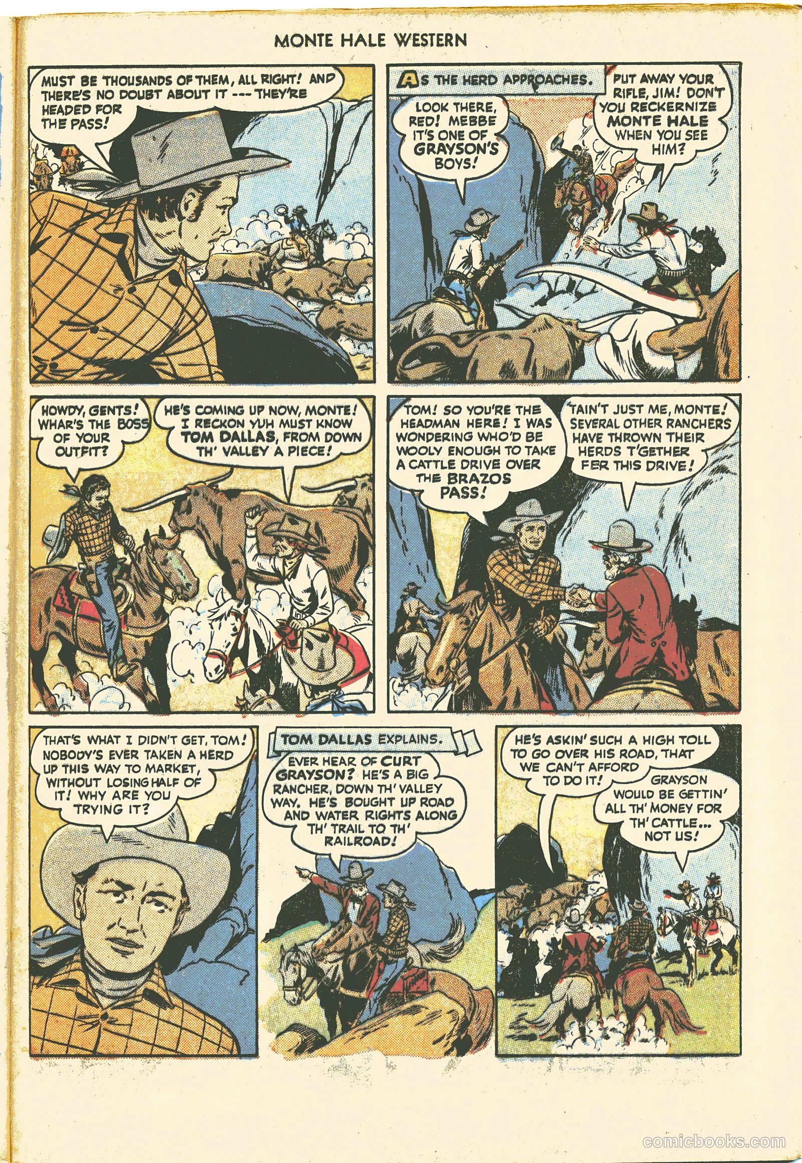 Monte Hale Western #31 (1948) — page 41 of 52