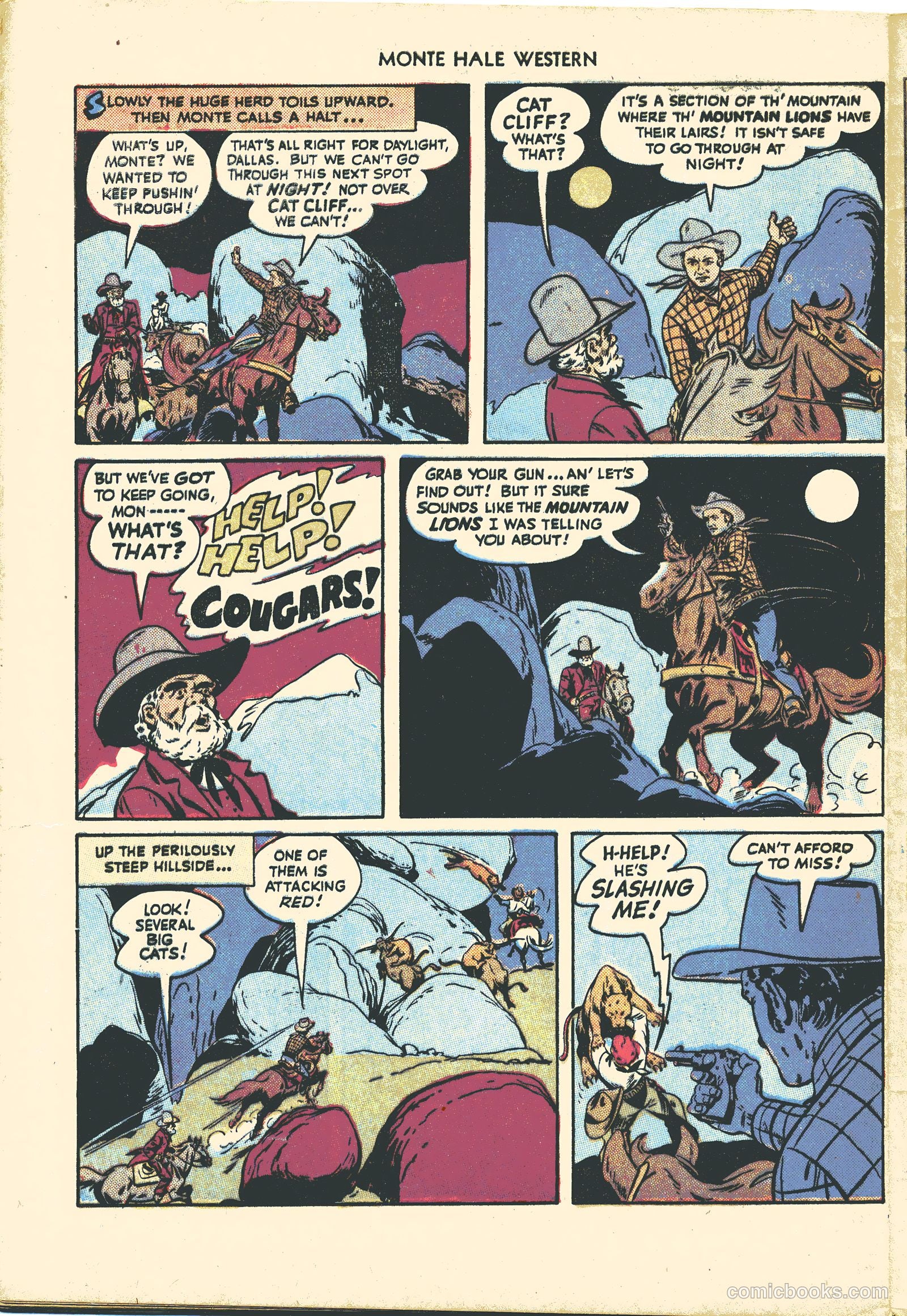 Monte Hale Western #31 (1948) — page 44 of 52
