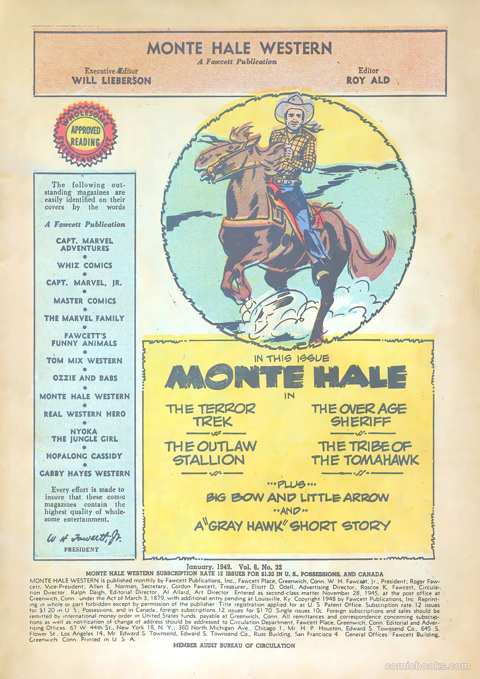 Monte Hale Western #32 (1949) — page 3 of 52