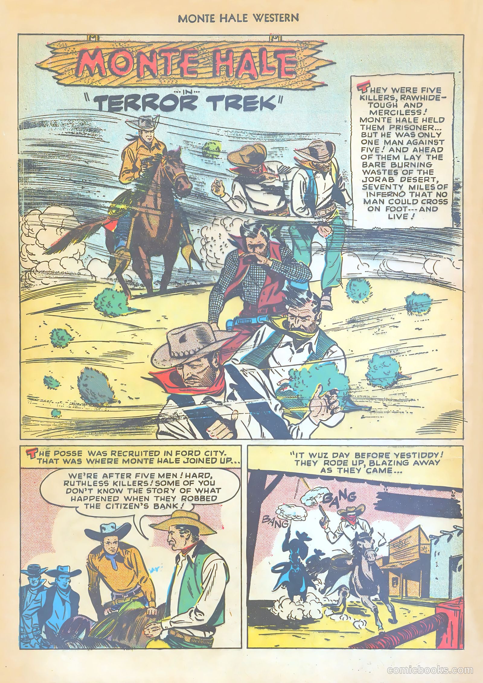 Monte Hale Western #32 (1949) — page 4 of 52