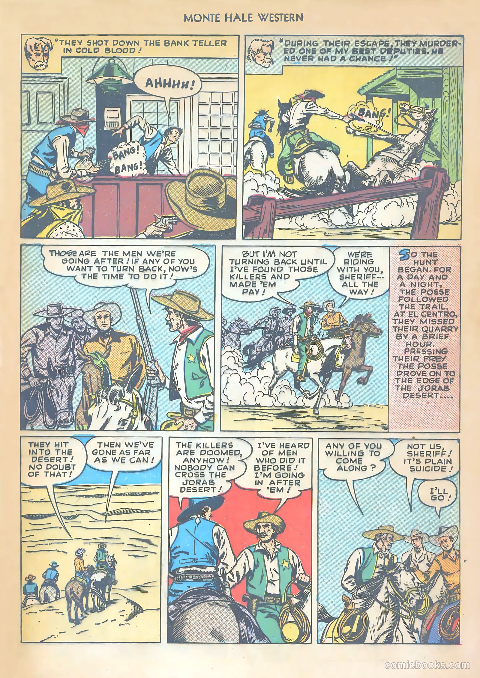 Monte Hale Western #32 (1949) — page 5 of 52