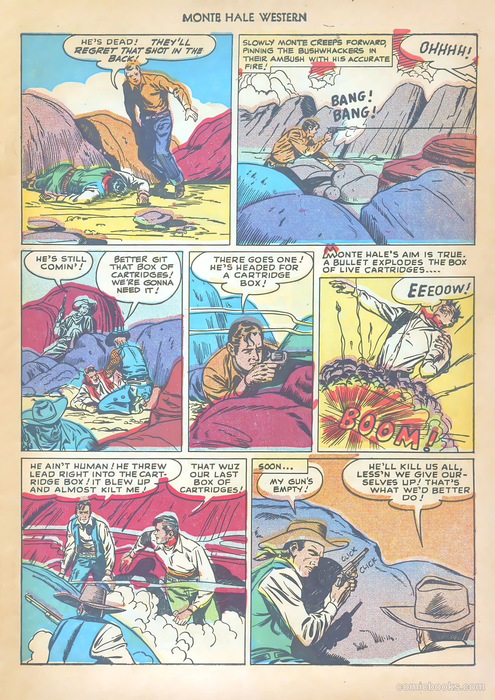 Monte Hale Western #32 (1949) — page 7 of 52