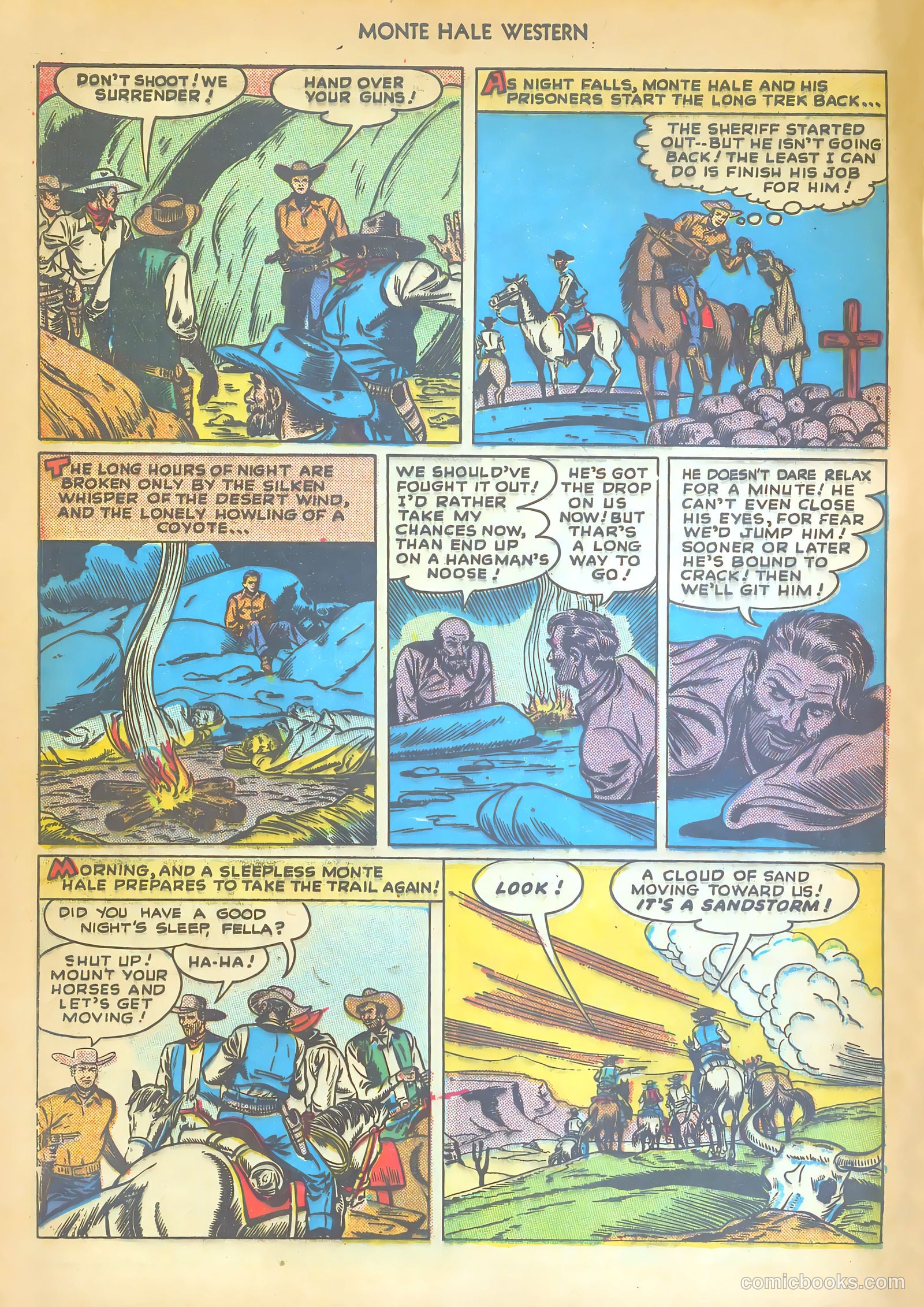 Monte Hale Western #32 (1949) — page 8 of 52