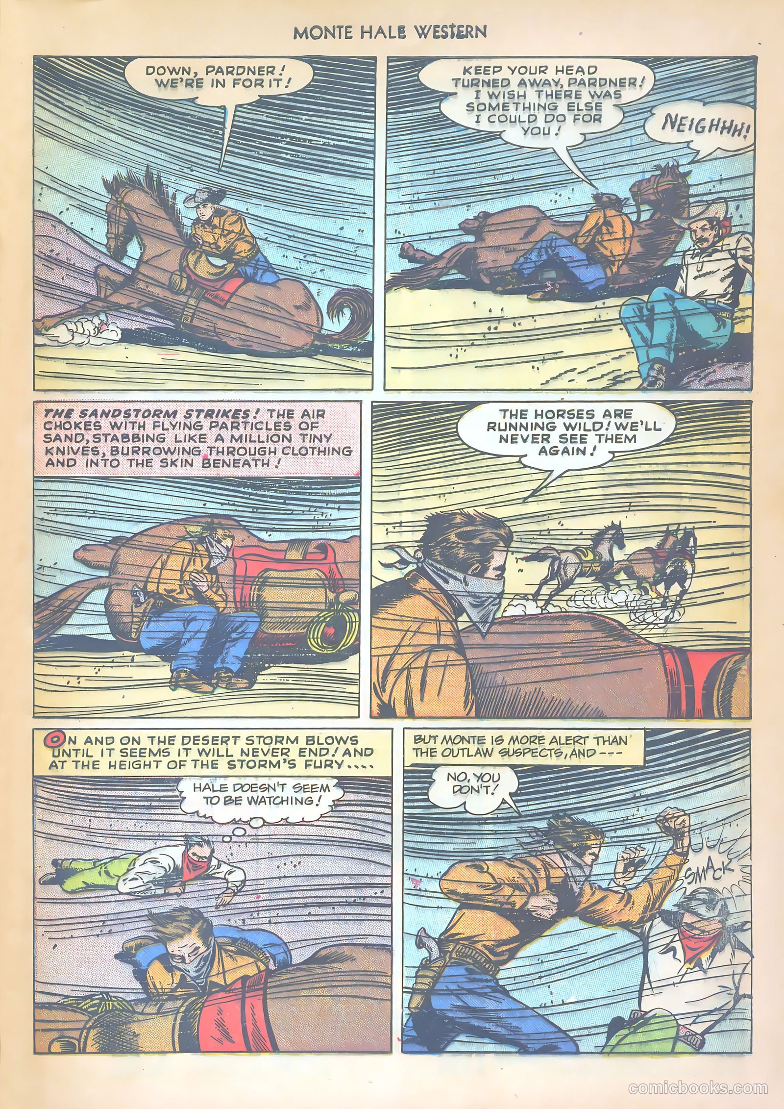 Monte Hale Western #32 (1949) — page 9 of 52