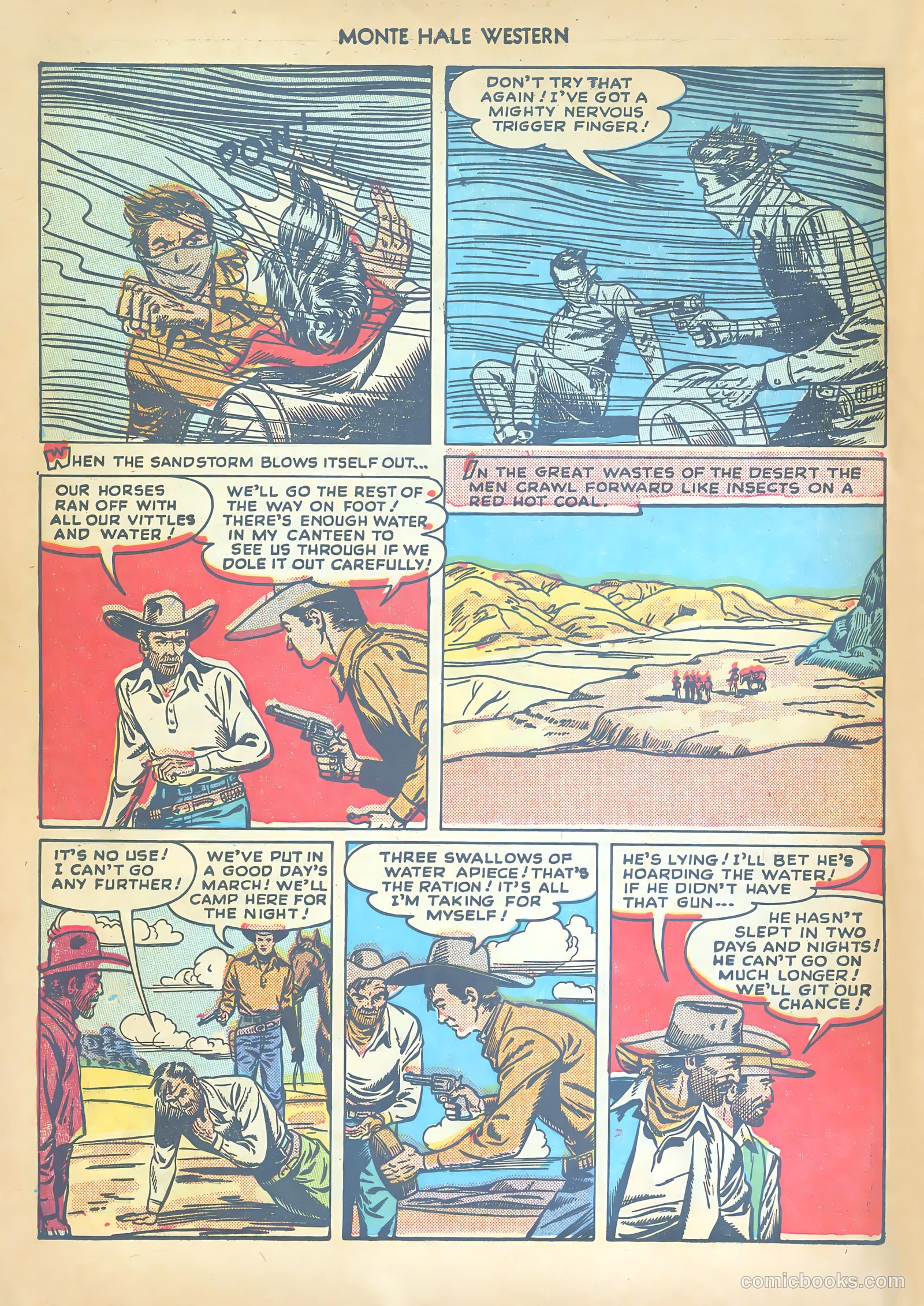 Monte Hale Western #32 (1949) — page 10 of 52