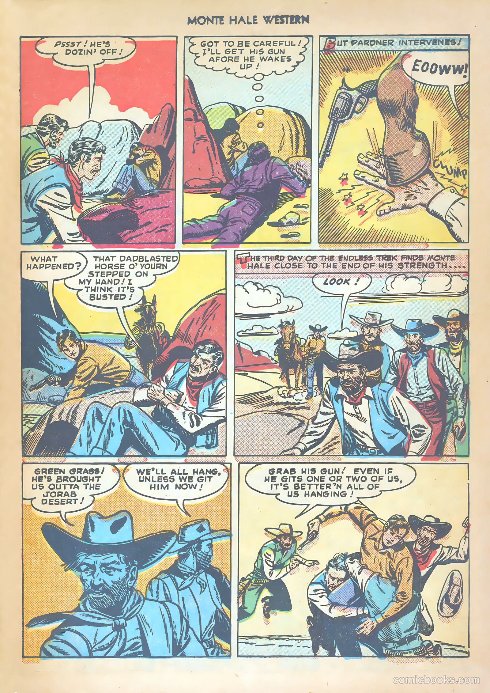 Monte Hale Western #32 (1949) — page 11 of 52