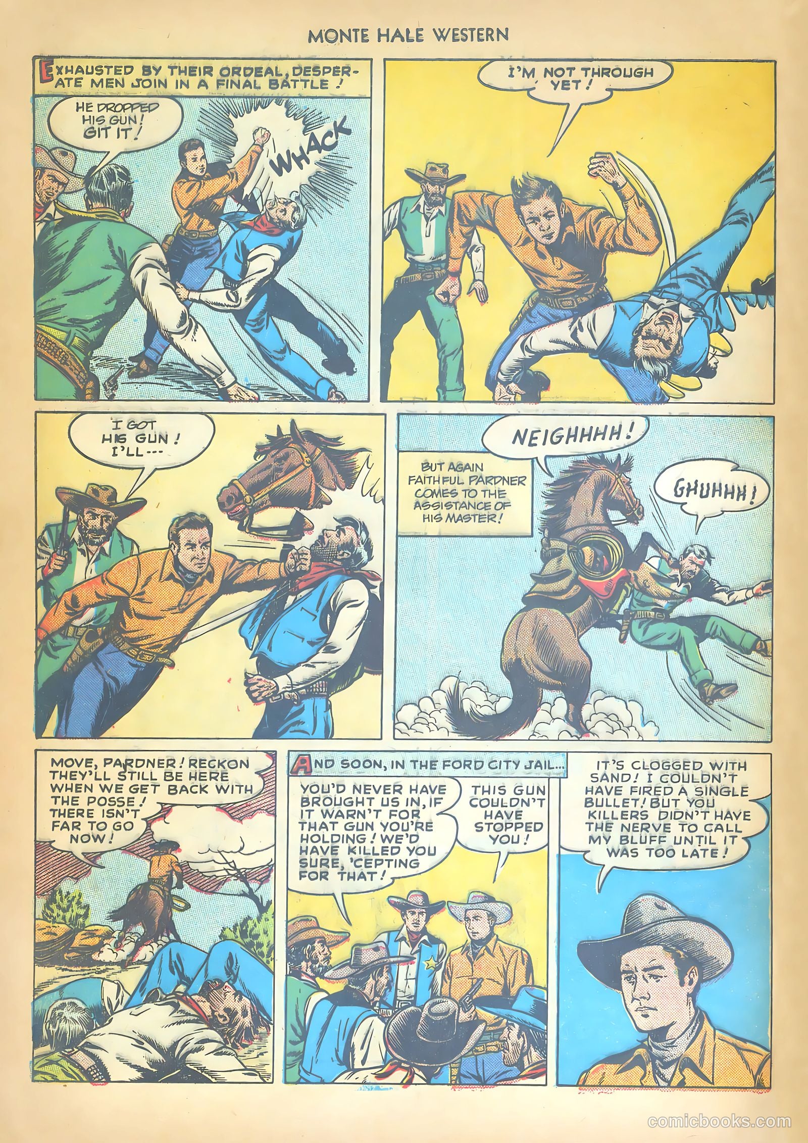 Monte Hale Western #32 (1949) — page 12 of 52