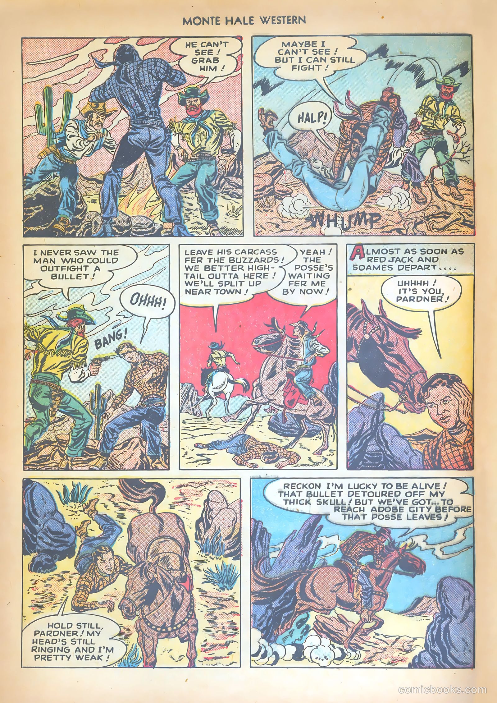 Monte Hale Western #32 (1949) — page 20 of 52