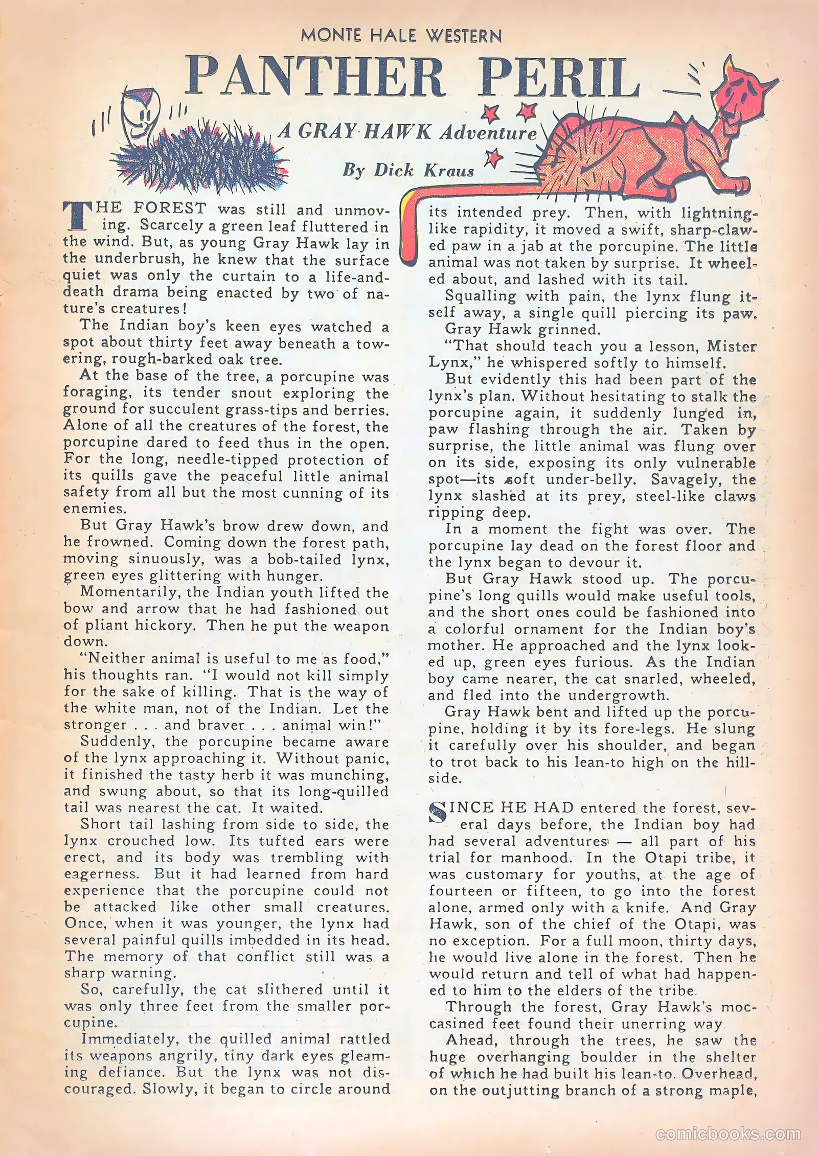 Monte Hale Western #32 (1949) — page 23 of 52