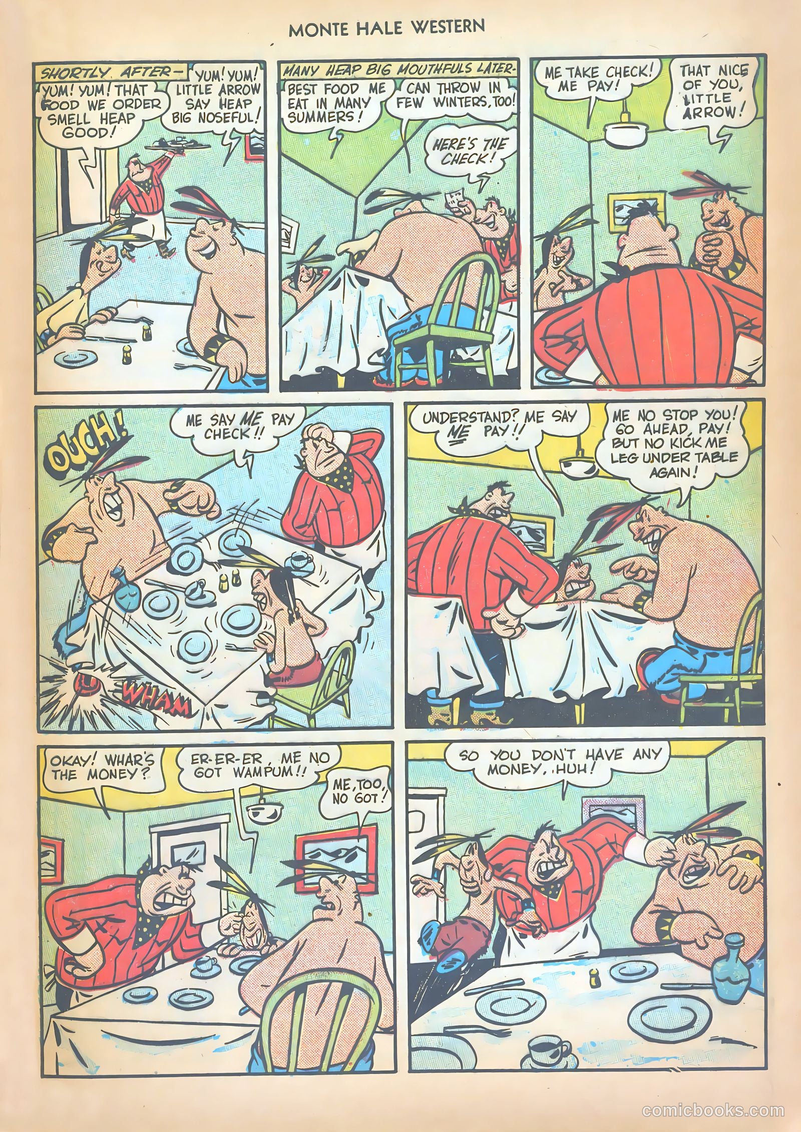 Monte Hale Western #32 (1949) — page 37 of 52
