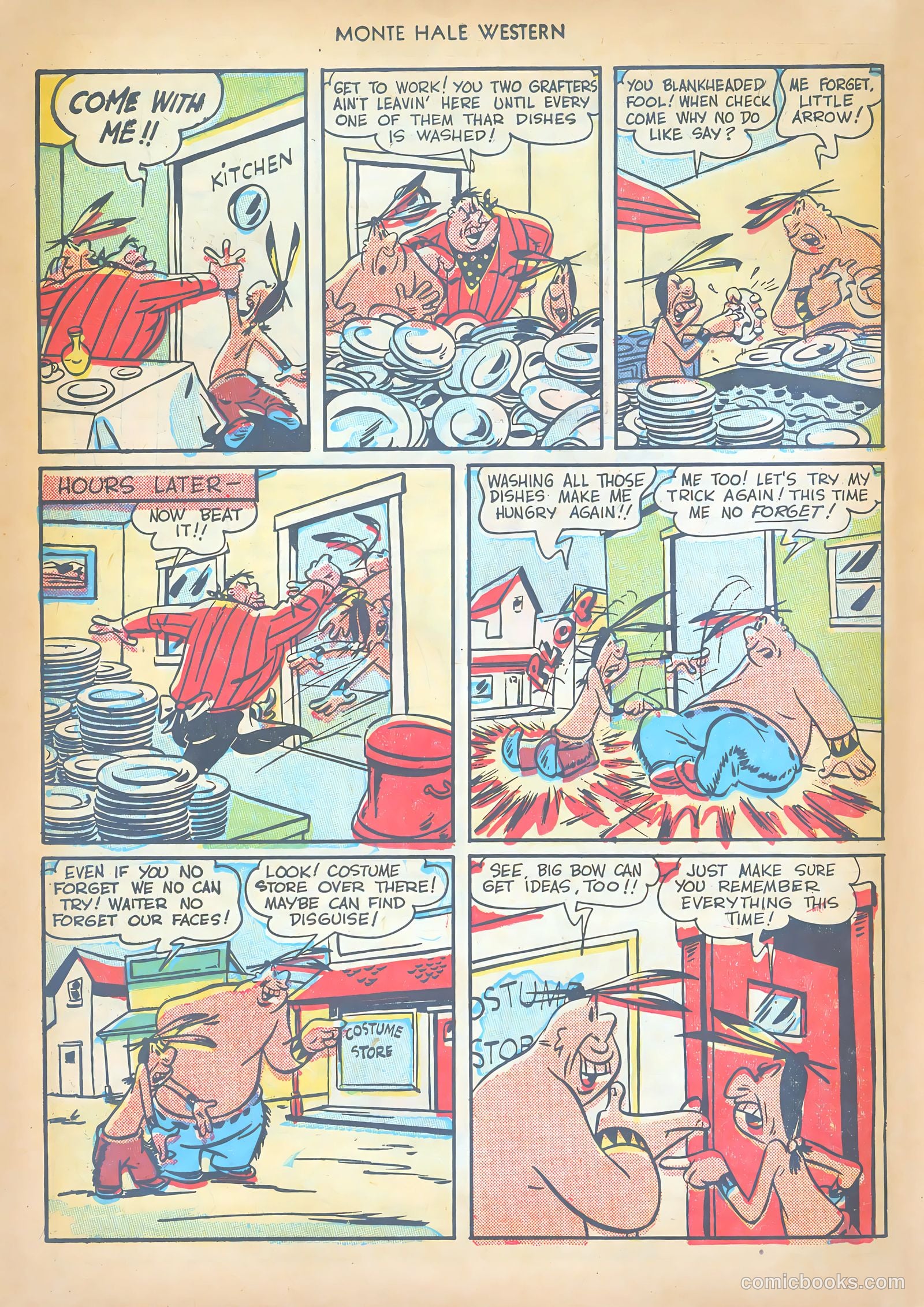 Monte Hale Western #32 (1949) — page 38 of 52