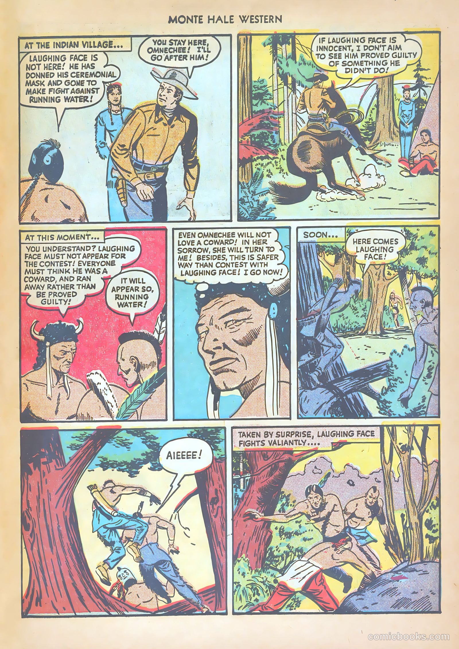 Monte Hale Western #32 (1949) — page 43 of 52