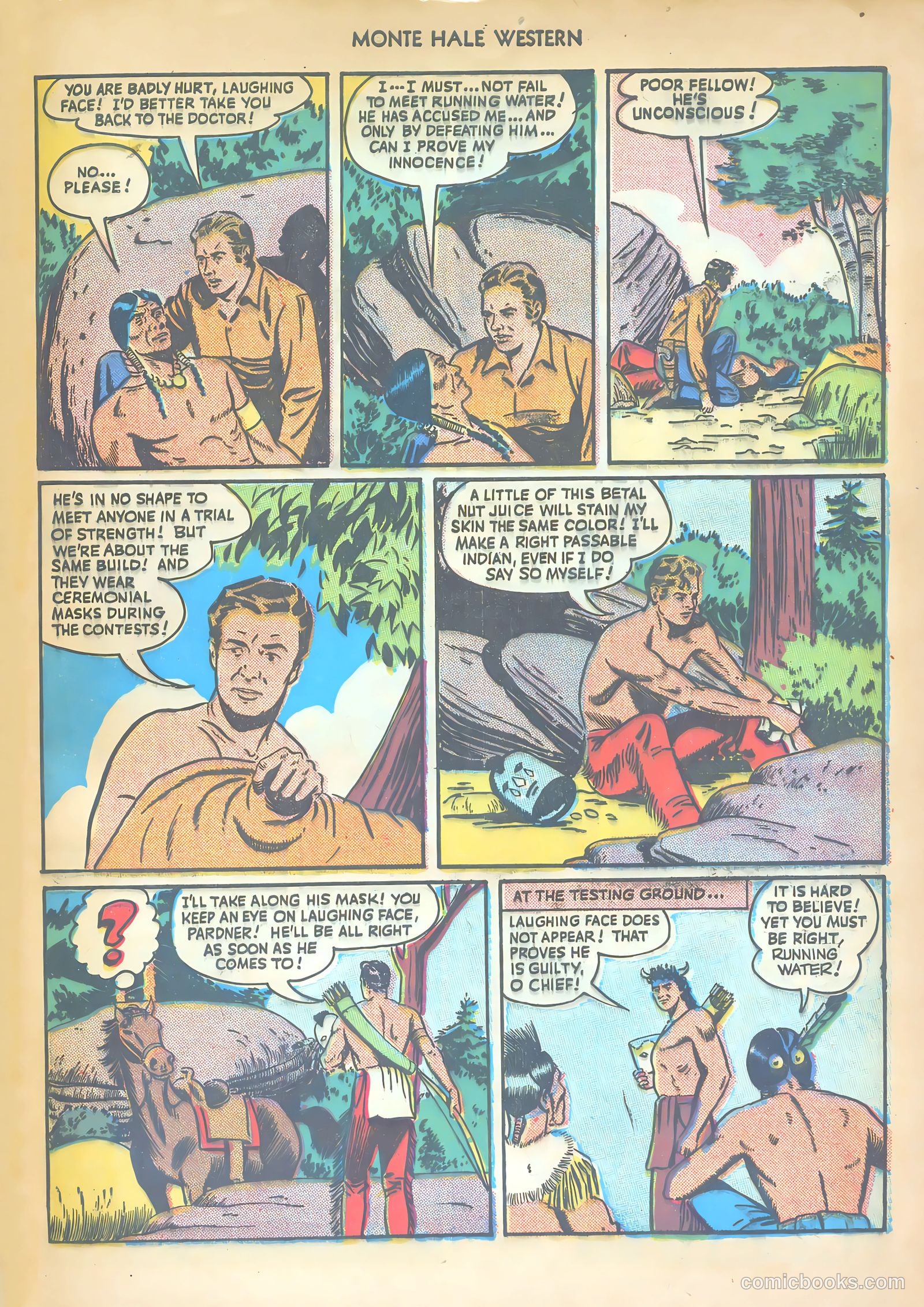 Monte Hale Western #32 (1949) — page 45 of 52