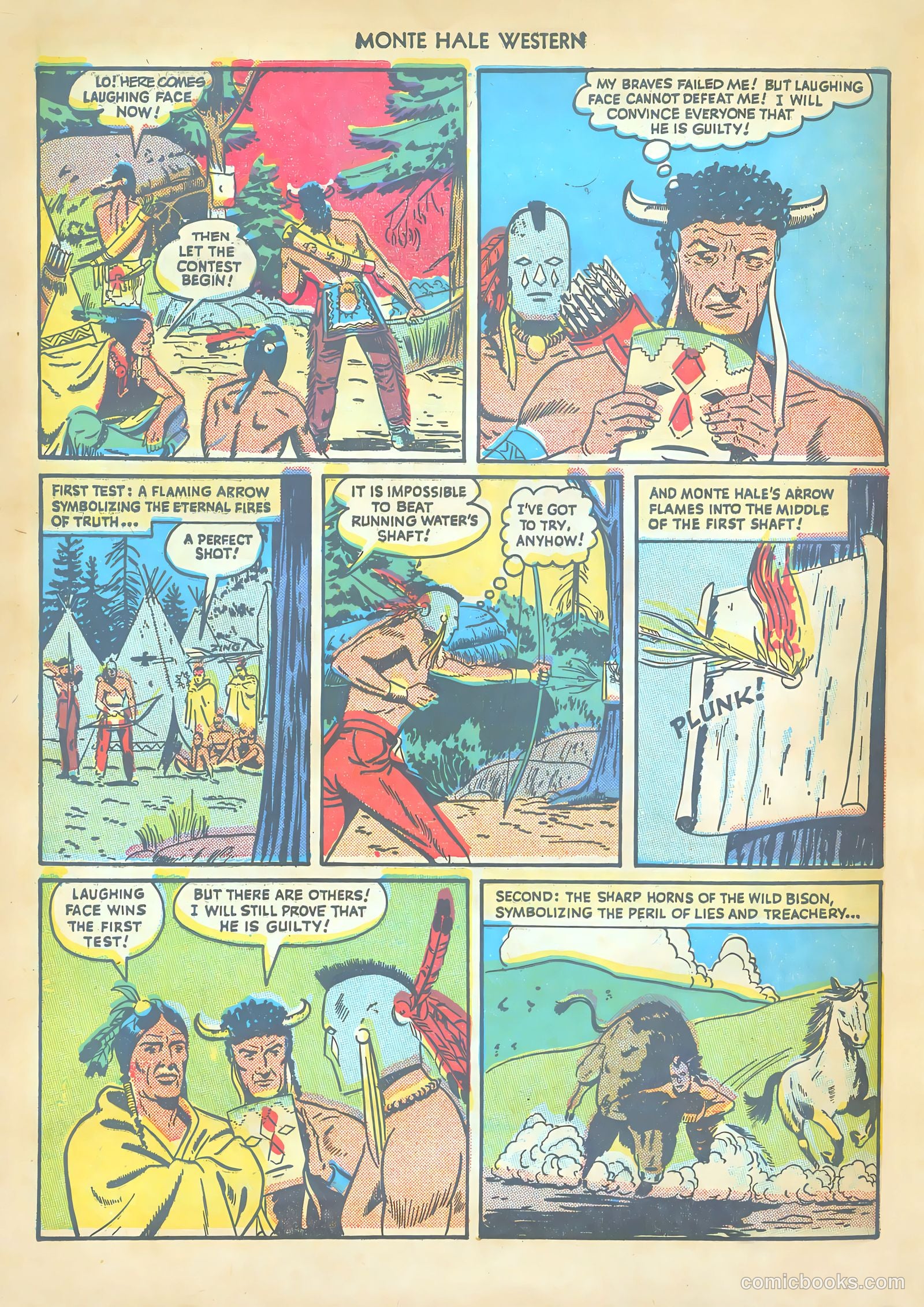 Monte Hale Western #32 (1949) — page 46 of 52