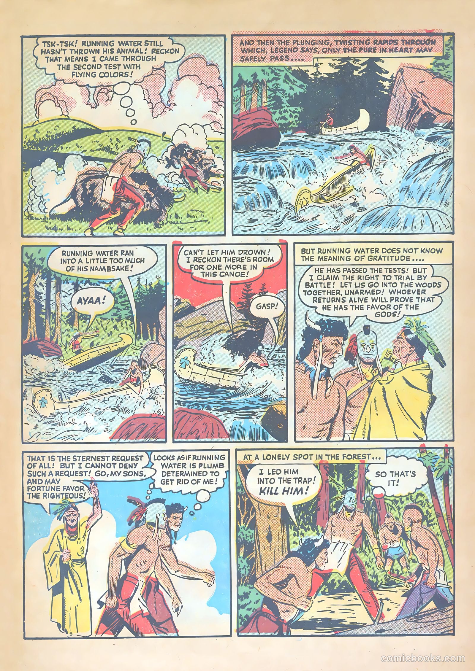 Monte Hale Western #32 (1949) — page 47 of 52