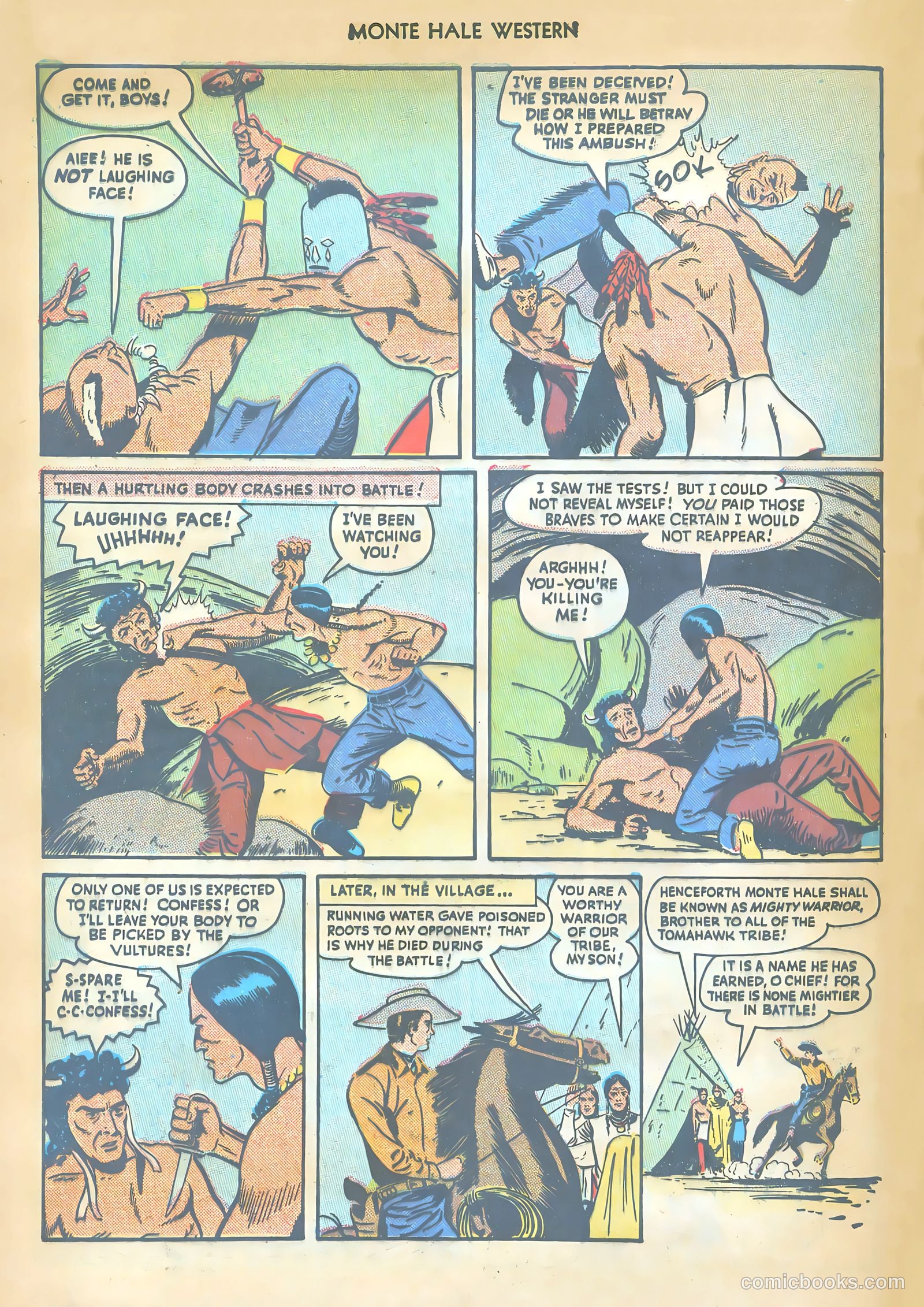 Monte Hale Western #32 (1949) — page 48 of 52