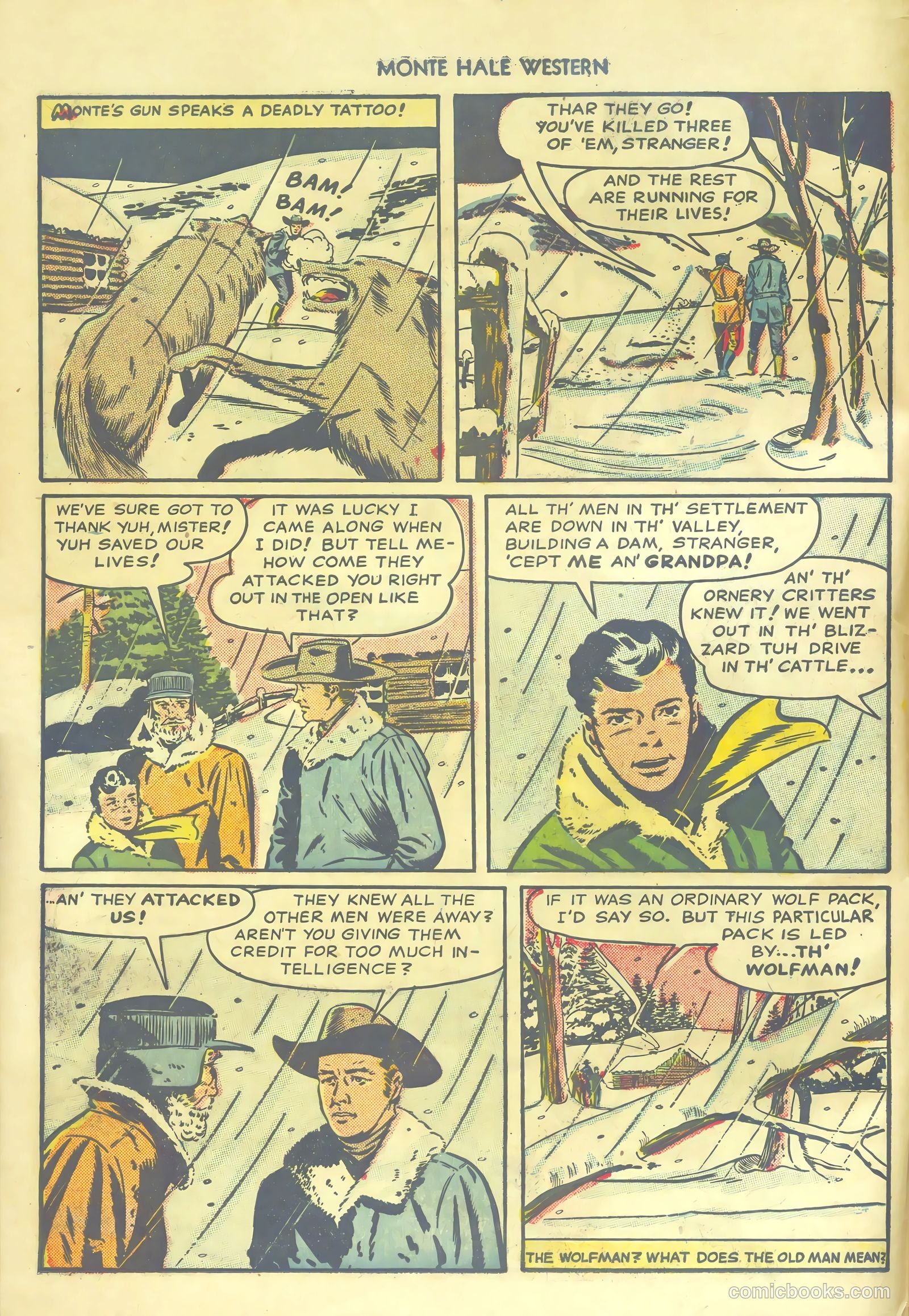 Monte Hale Western #33 (1949) — page 6 of 52