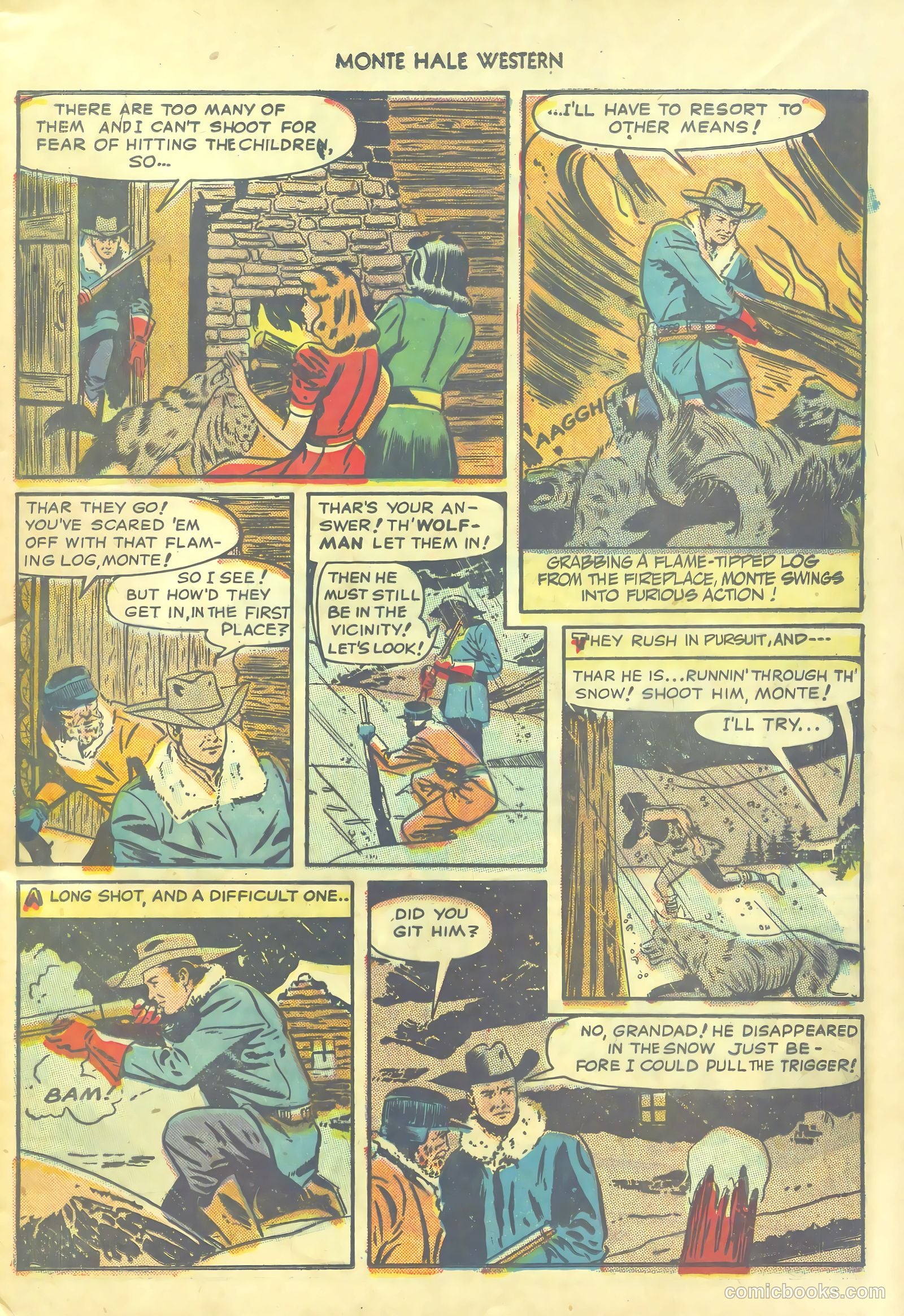 Monte Hale Western #33 (1949) — page 9 of 52