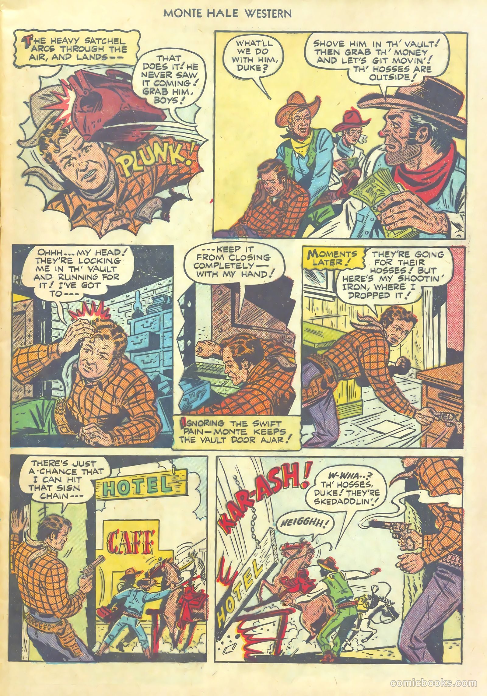 Monte Hale Western #33 (1949) — page 17 of 52