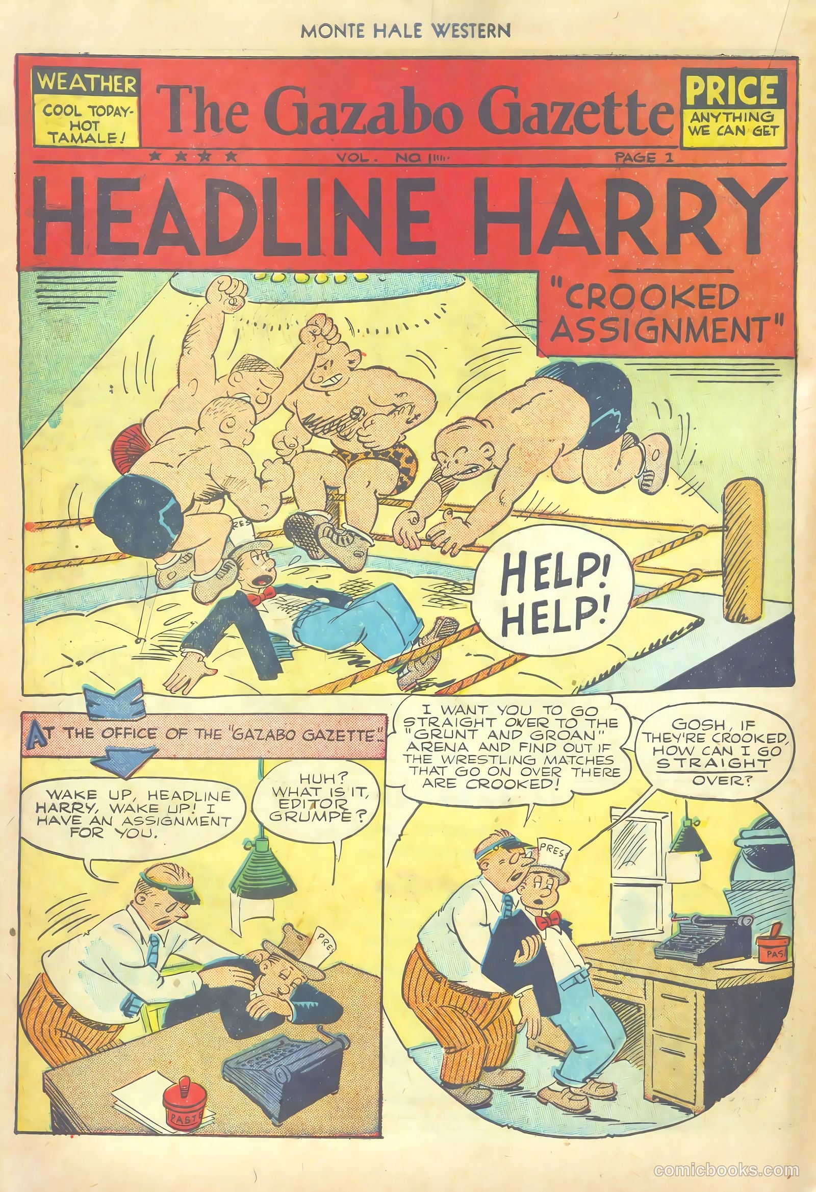 Monte Hale Western #33 (1949) — page 22 of 52