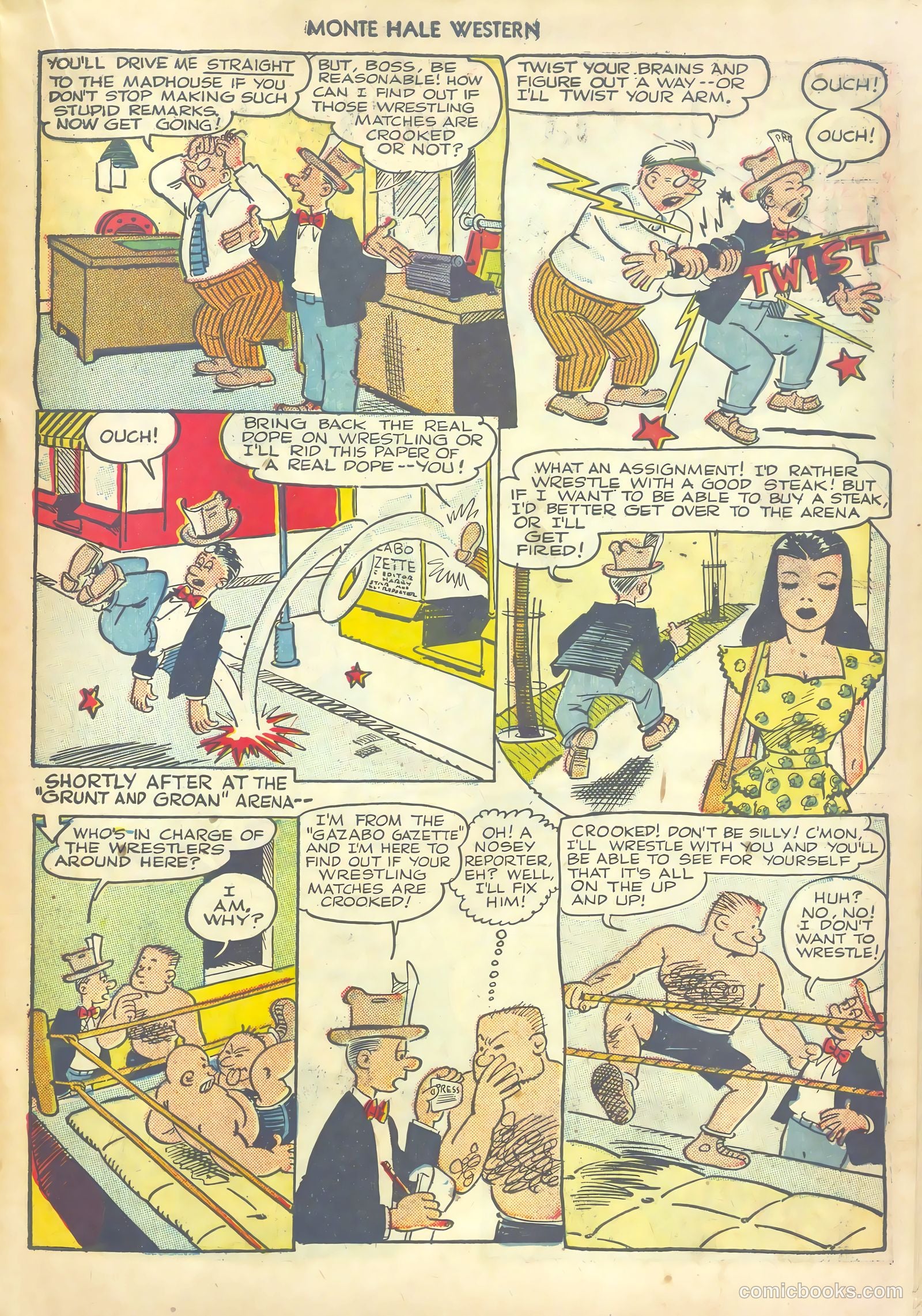 Monte Hale Western #33 (1949) — page 23 of 52