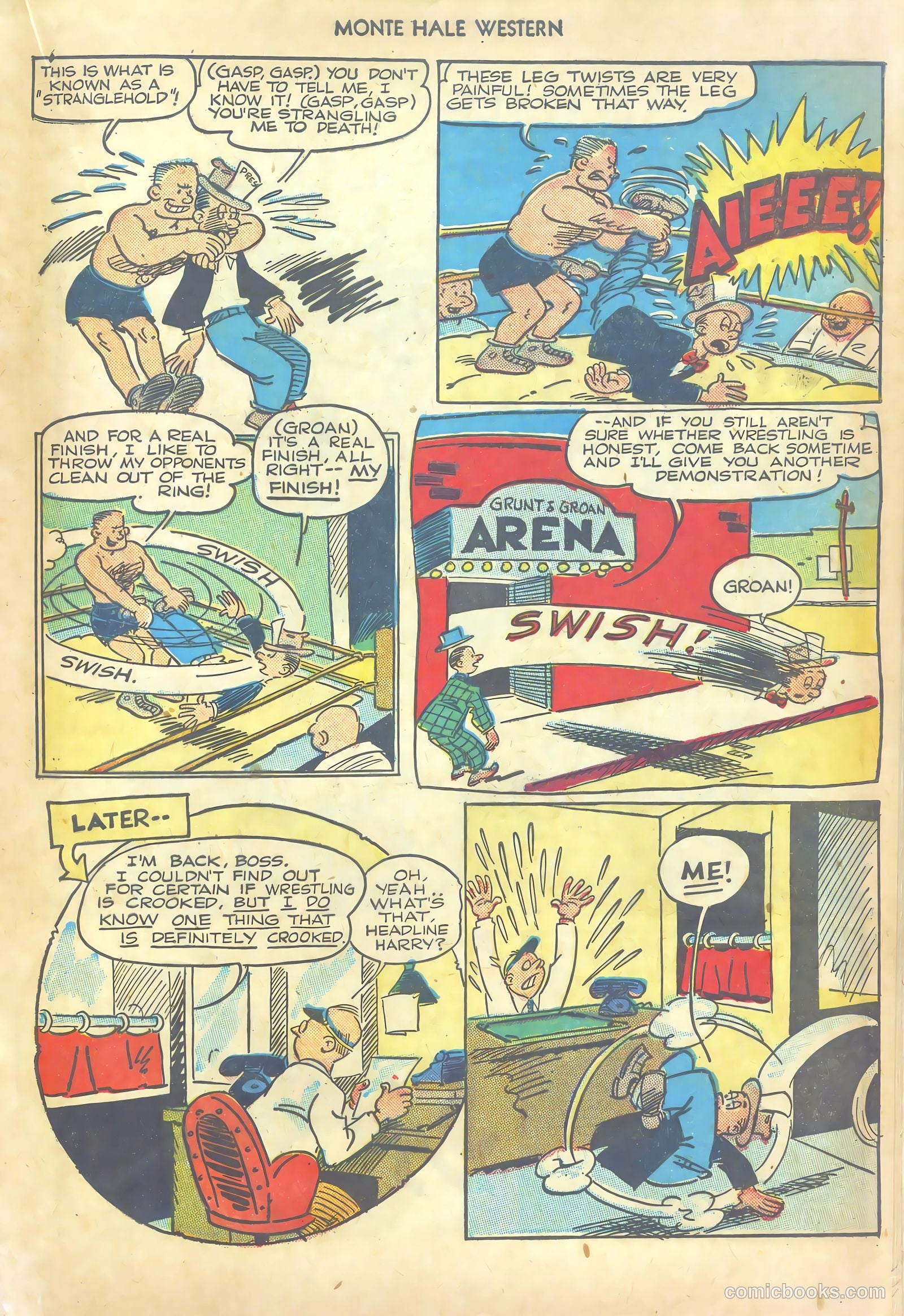 Monte Hale Western #33 (1949) — page 25 of 52