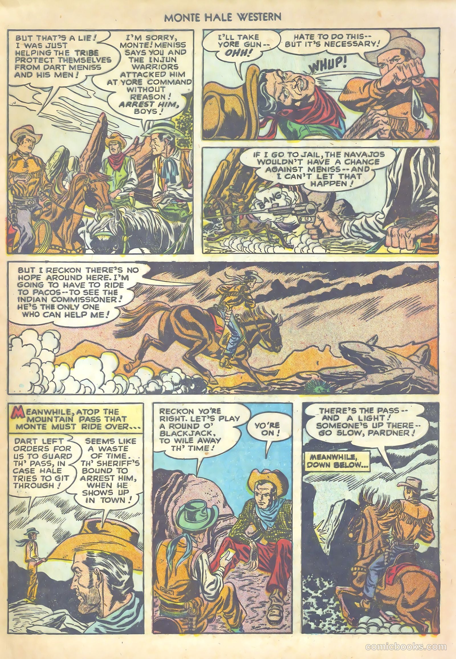 Monte Hale Western #33 (1949) — page 29 of 52