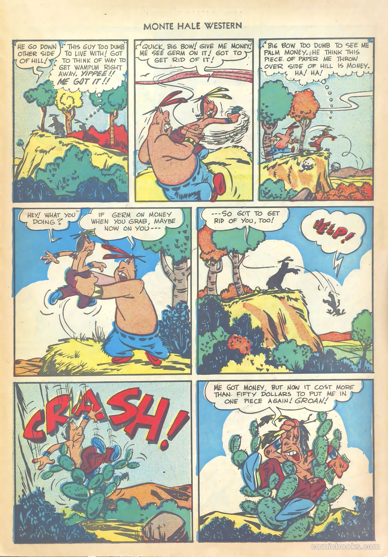 Monte Hale Western #33 (1949) — page 39 of 52