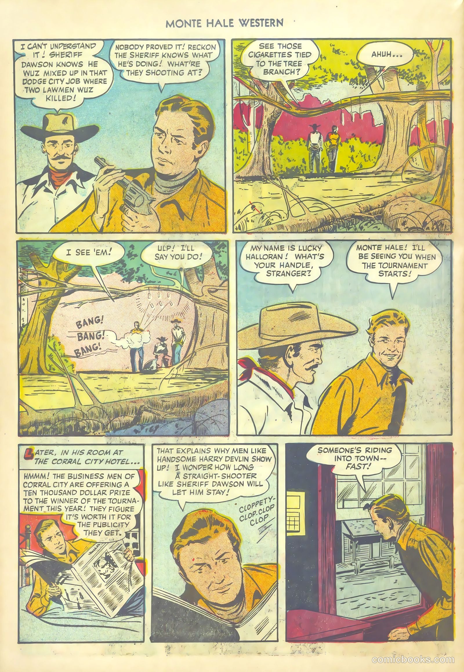 Monte Hale Western #33 (1949) — page 42 of 52