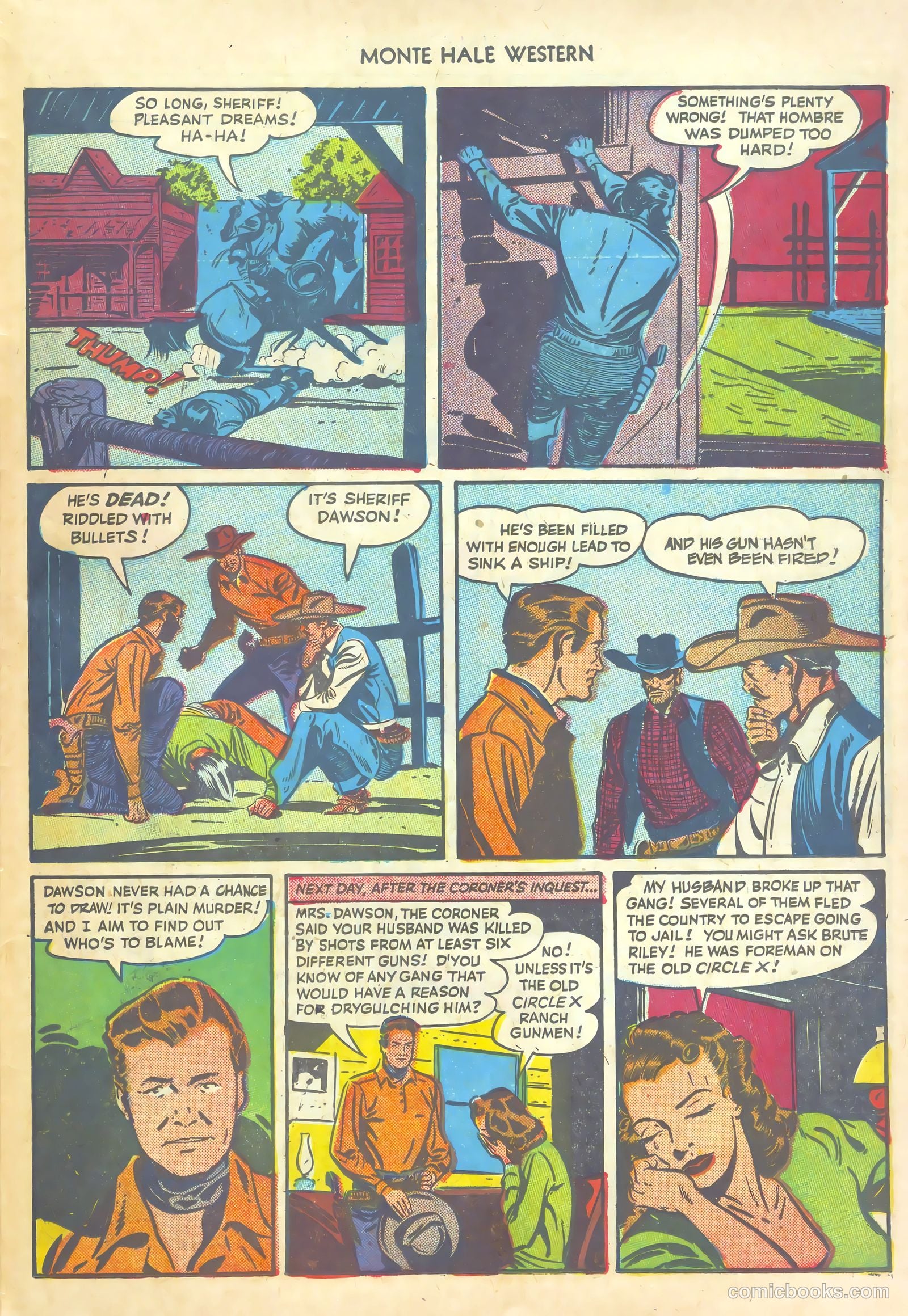 Monte Hale Western #33 (1949) — page 43 of 52