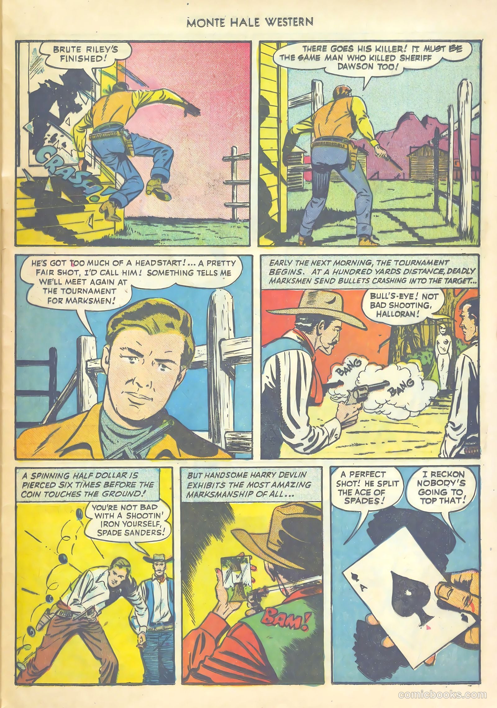 Monte Hale Western #33 (1949) — page 45 of 52