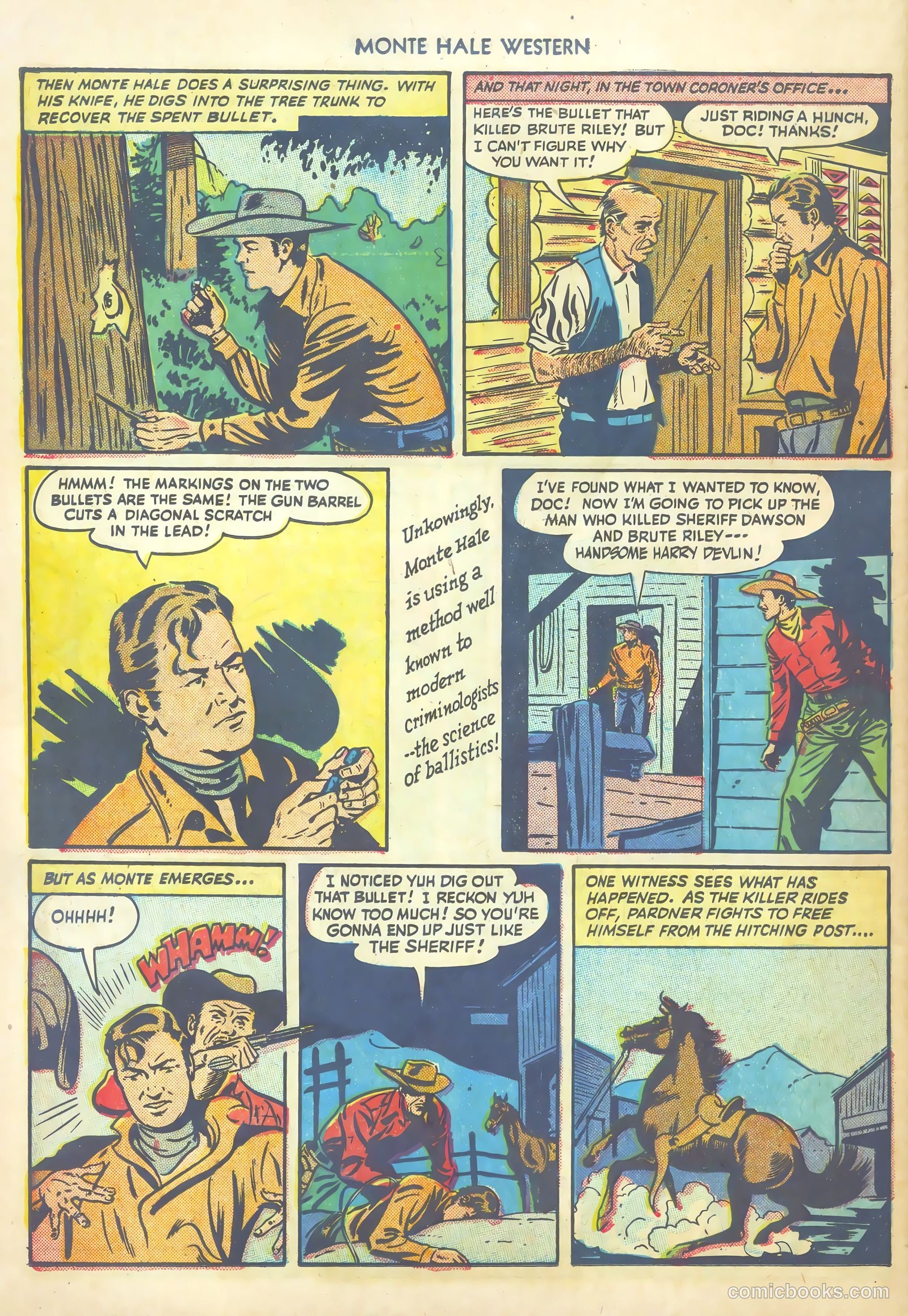Monte Hale Western #33 (1949) — page 46 of 52