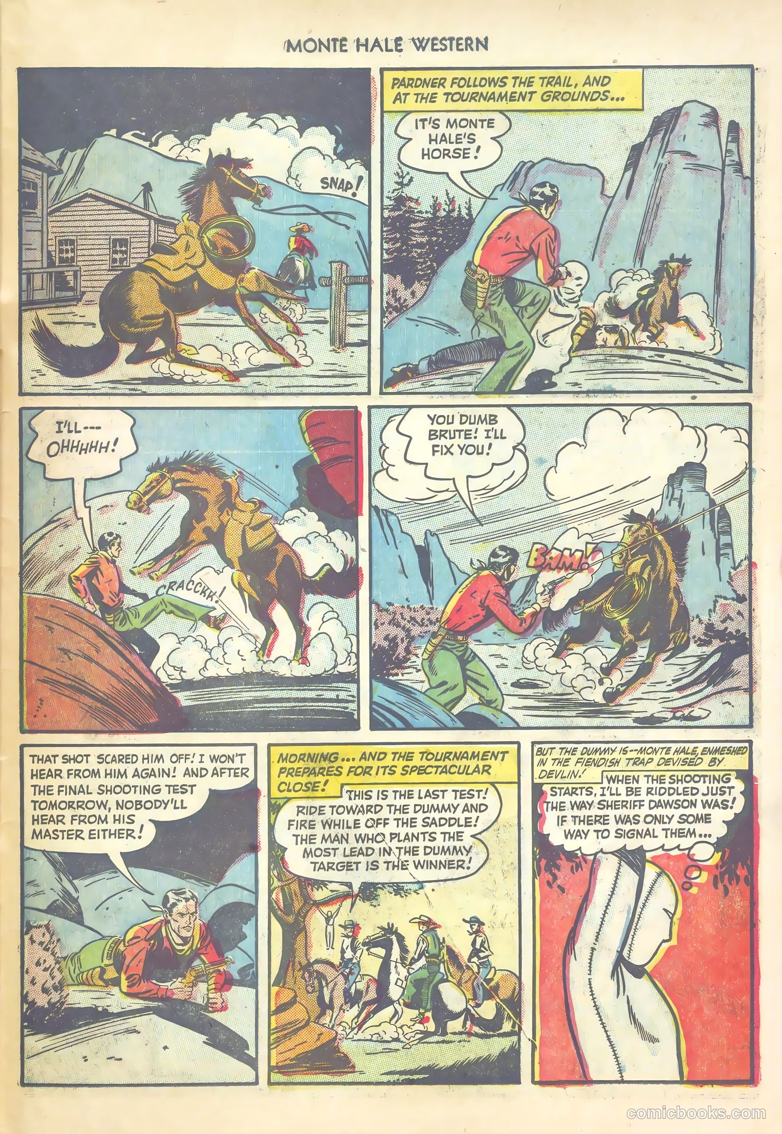 Monte Hale Western #33 (1949) — page 47 of 52