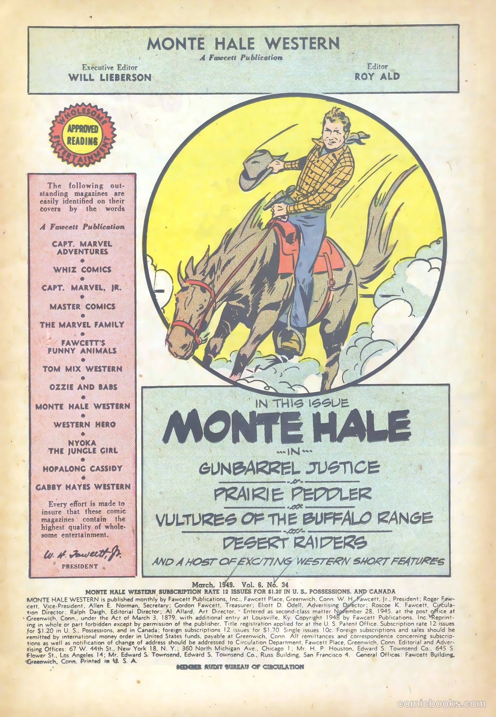 Monte Hale Western #34 (1949) — page 3 of 52