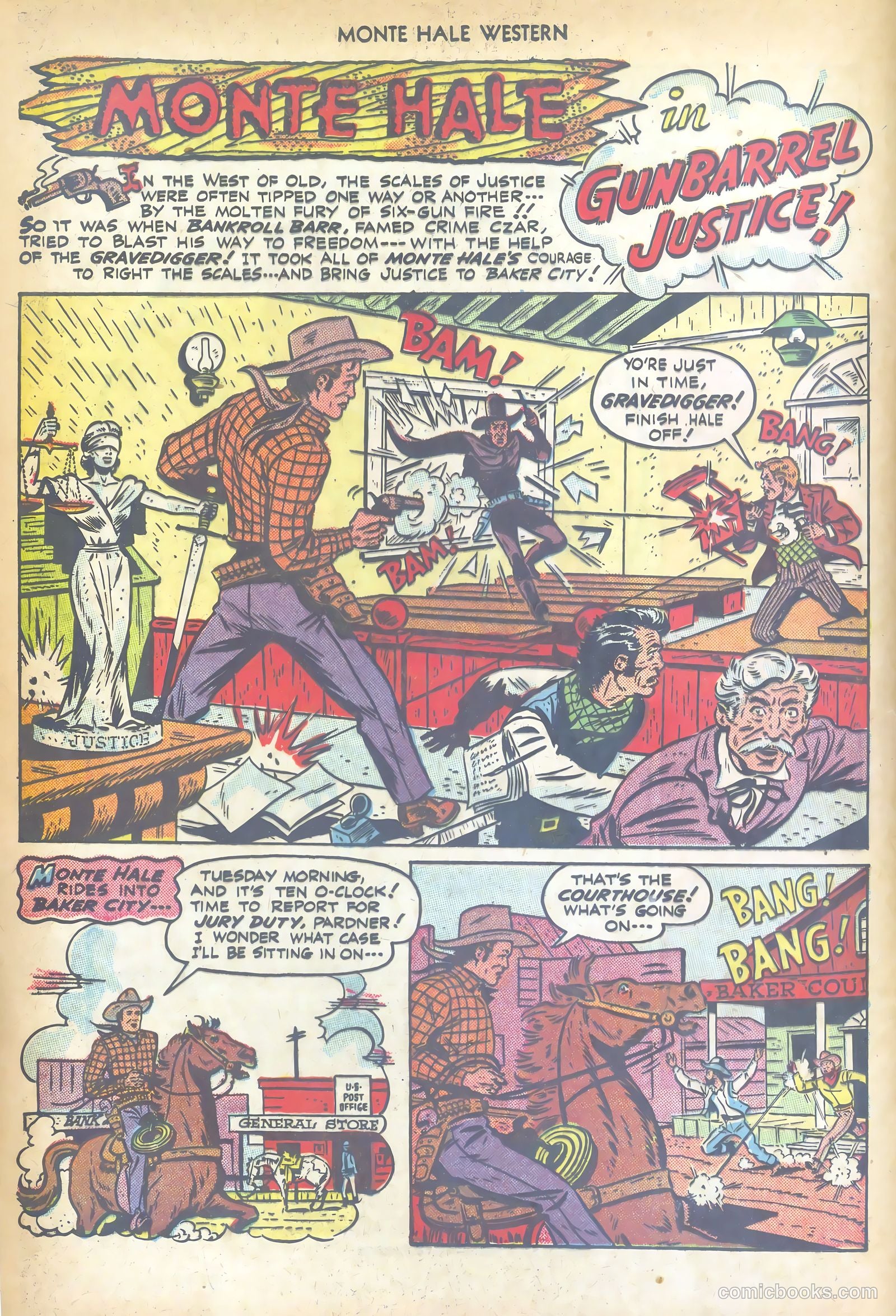 Monte Hale Western #34 (1949) — page 4 of 52