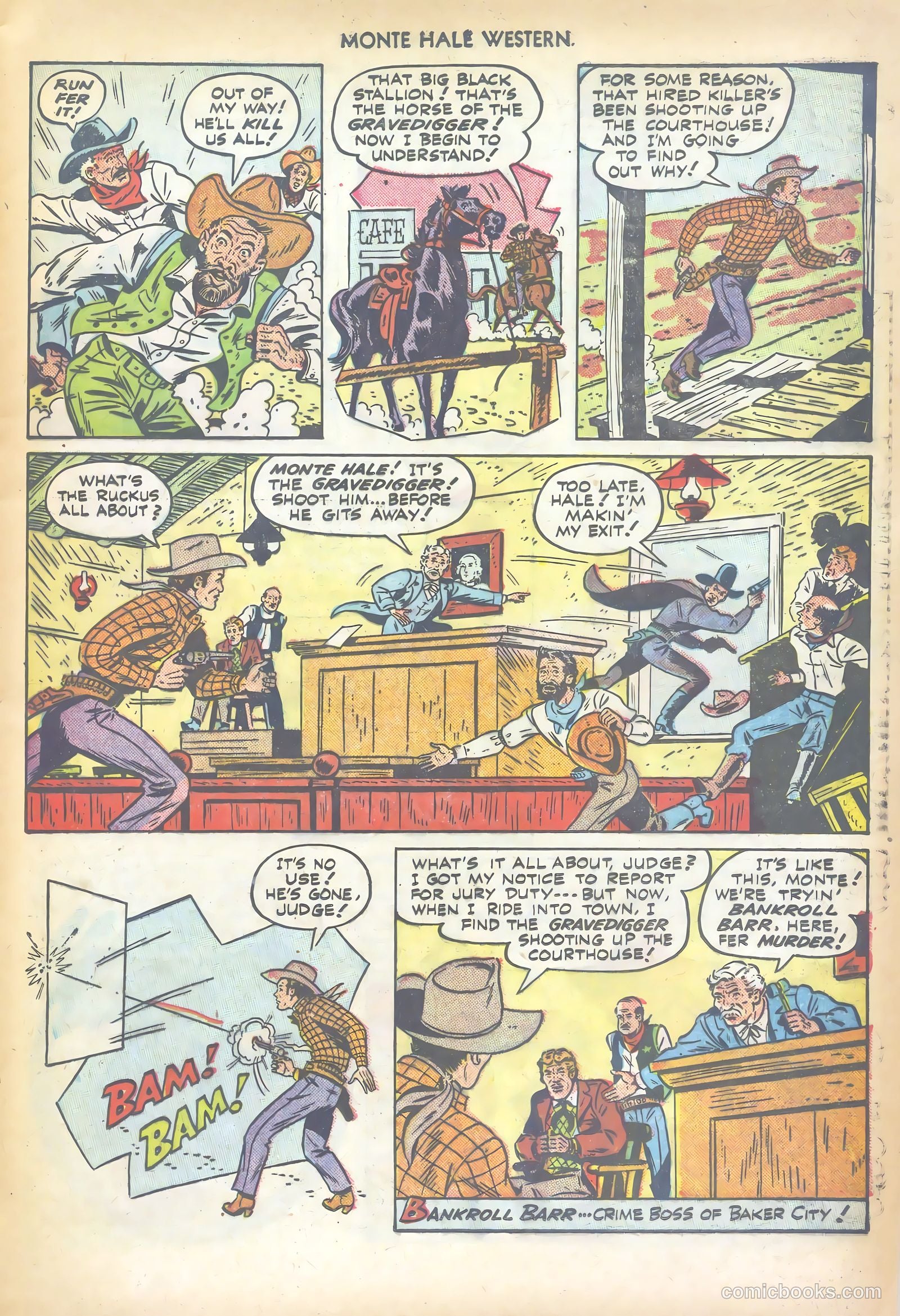 Monte Hale Western #34 (1949) — page 5 of 52