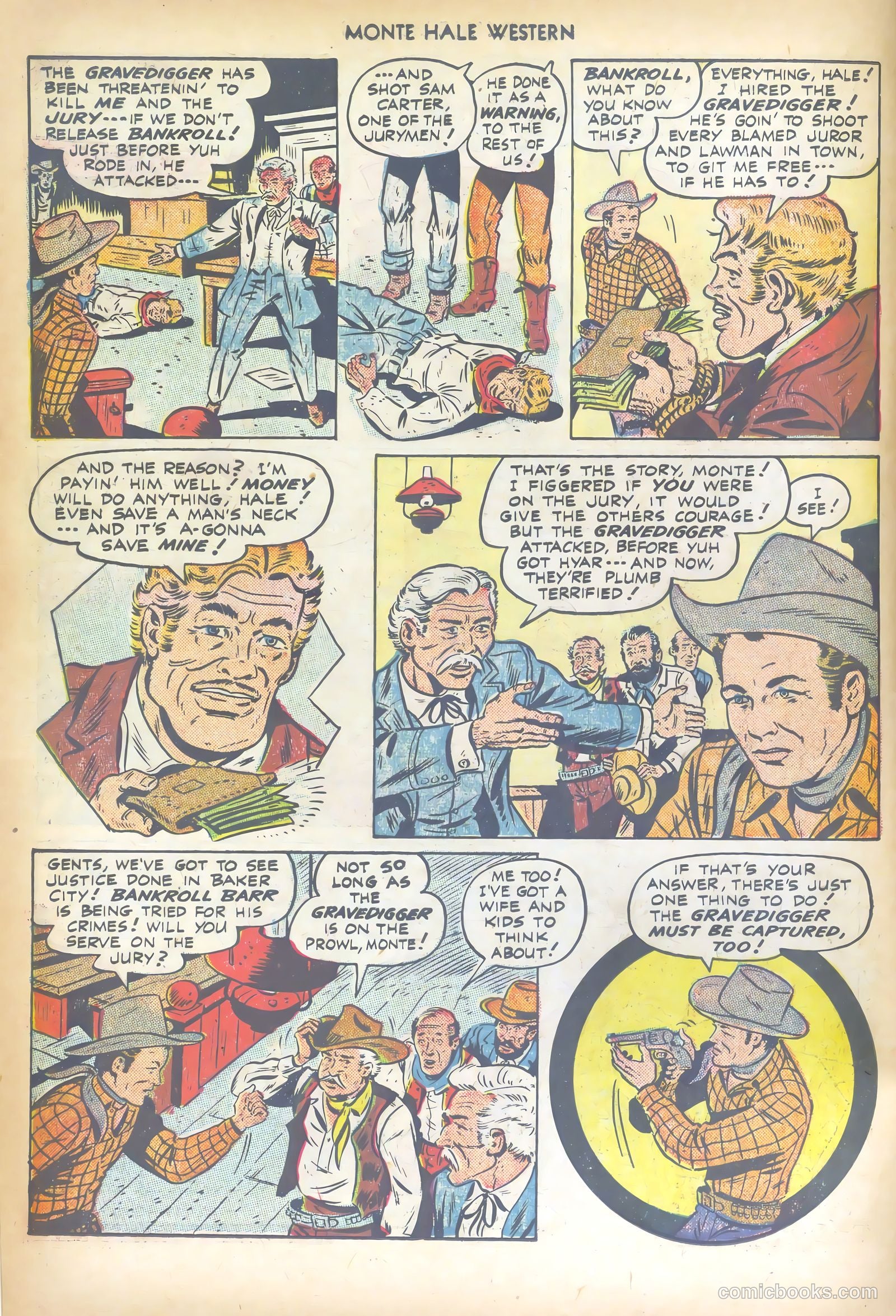 Monte Hale Western #34 (1949) — page 6 of 52