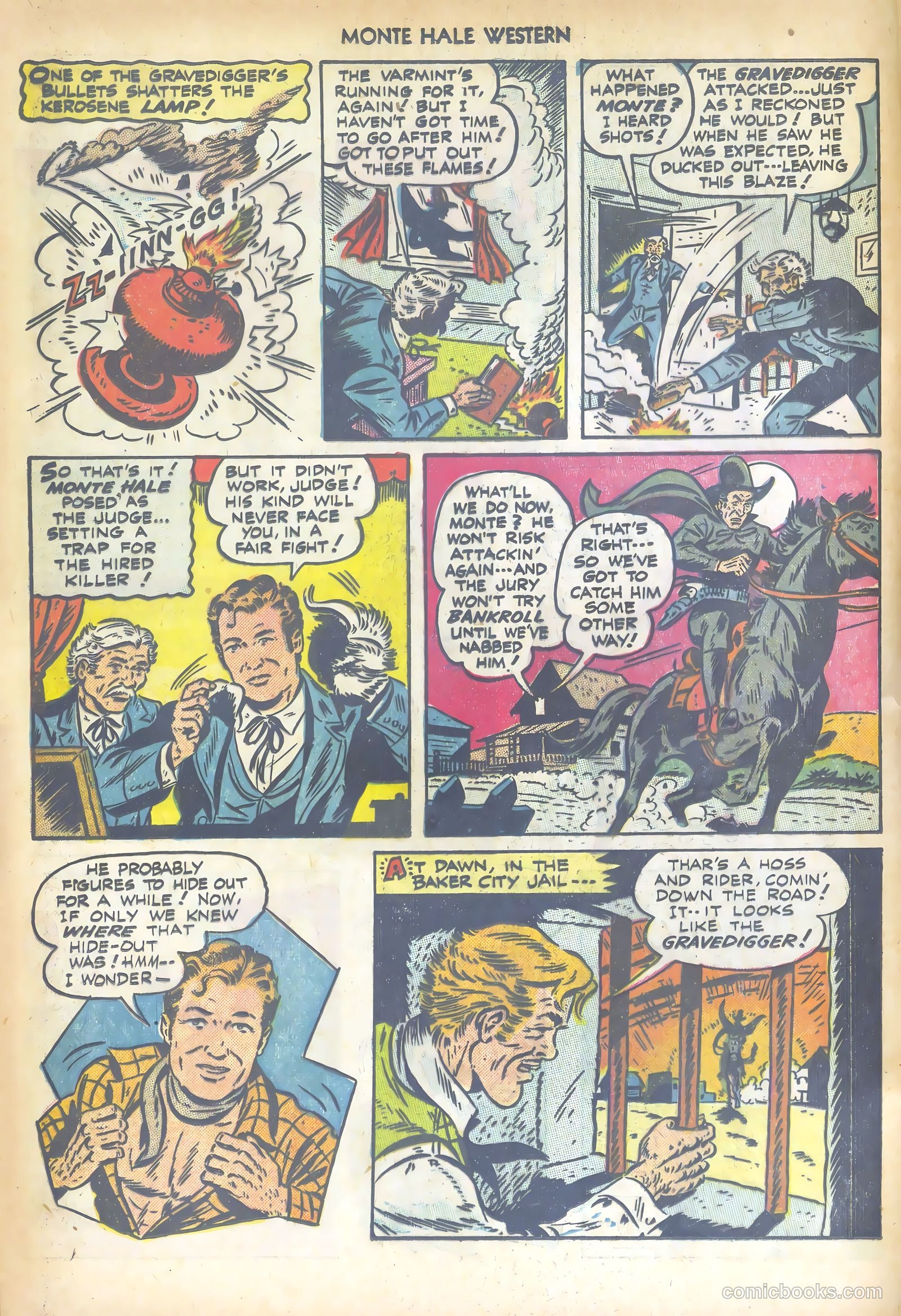 Monte Hale Western #34 (1949) — page 8 of 52