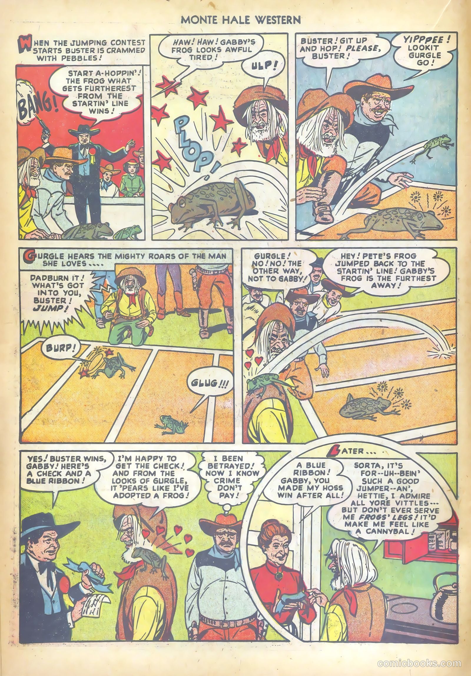 Monte Hale Western #34 (1949) — page 18 of 52